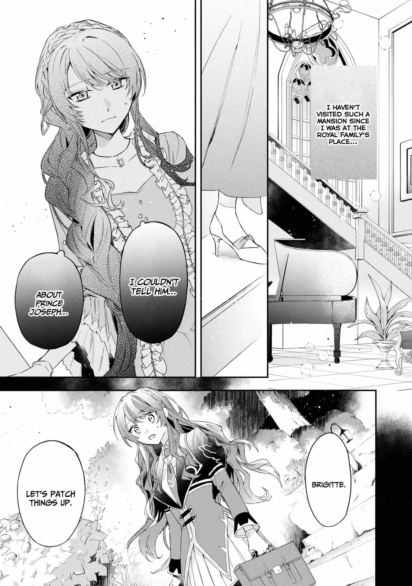 If the villainess and the villain were to meet and fall in love ~It seems the shunned heroine who formed a contract with an unnamed spirit is fighting with the nobleman yet again Chapter 15 page 23