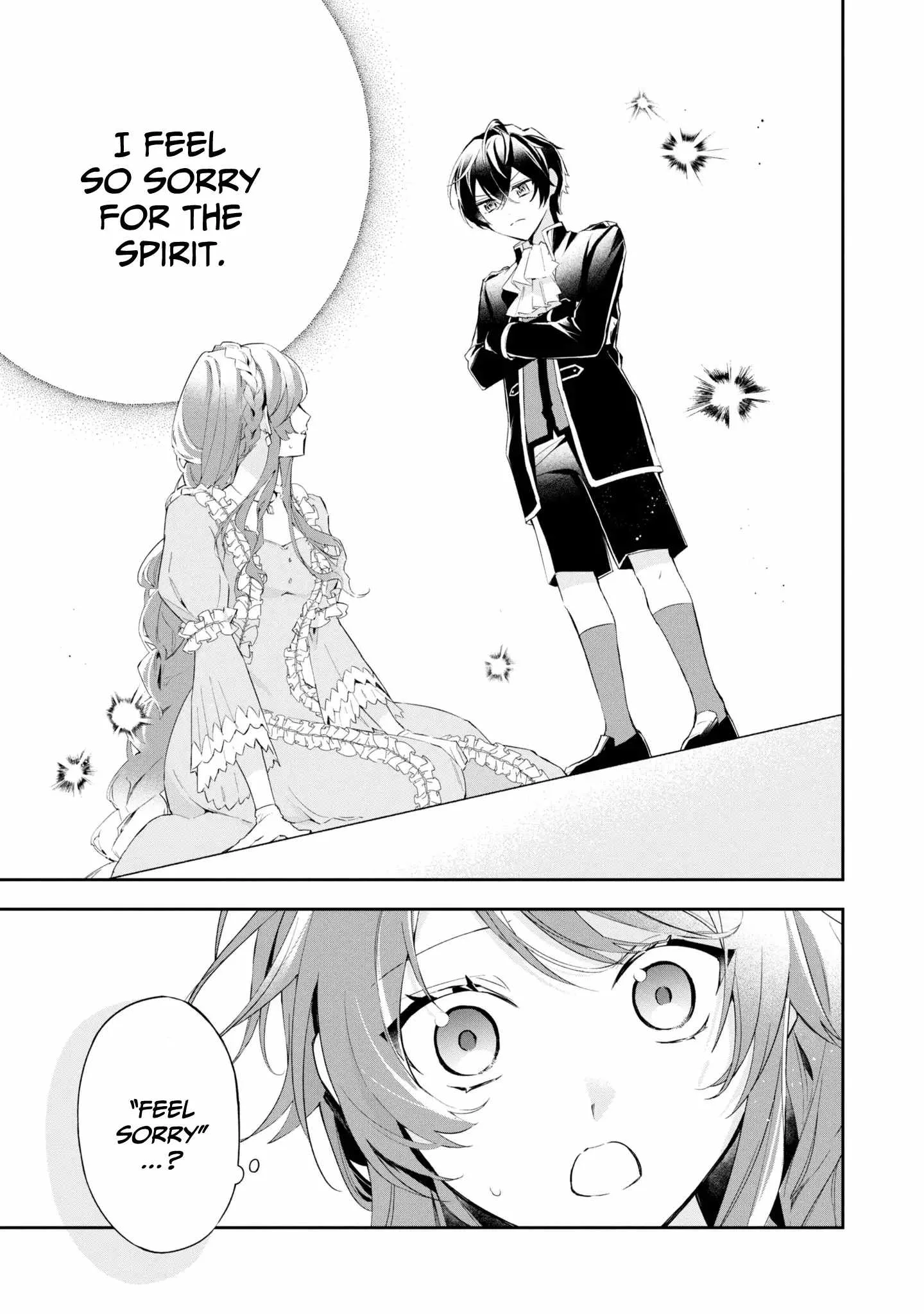 If the villainess and the villain were to meet and fall in love ~It seems the shunned heroine who formed a contract with an unnamed spirit is fighting with the nobleman yet again Chapter 16 page 2