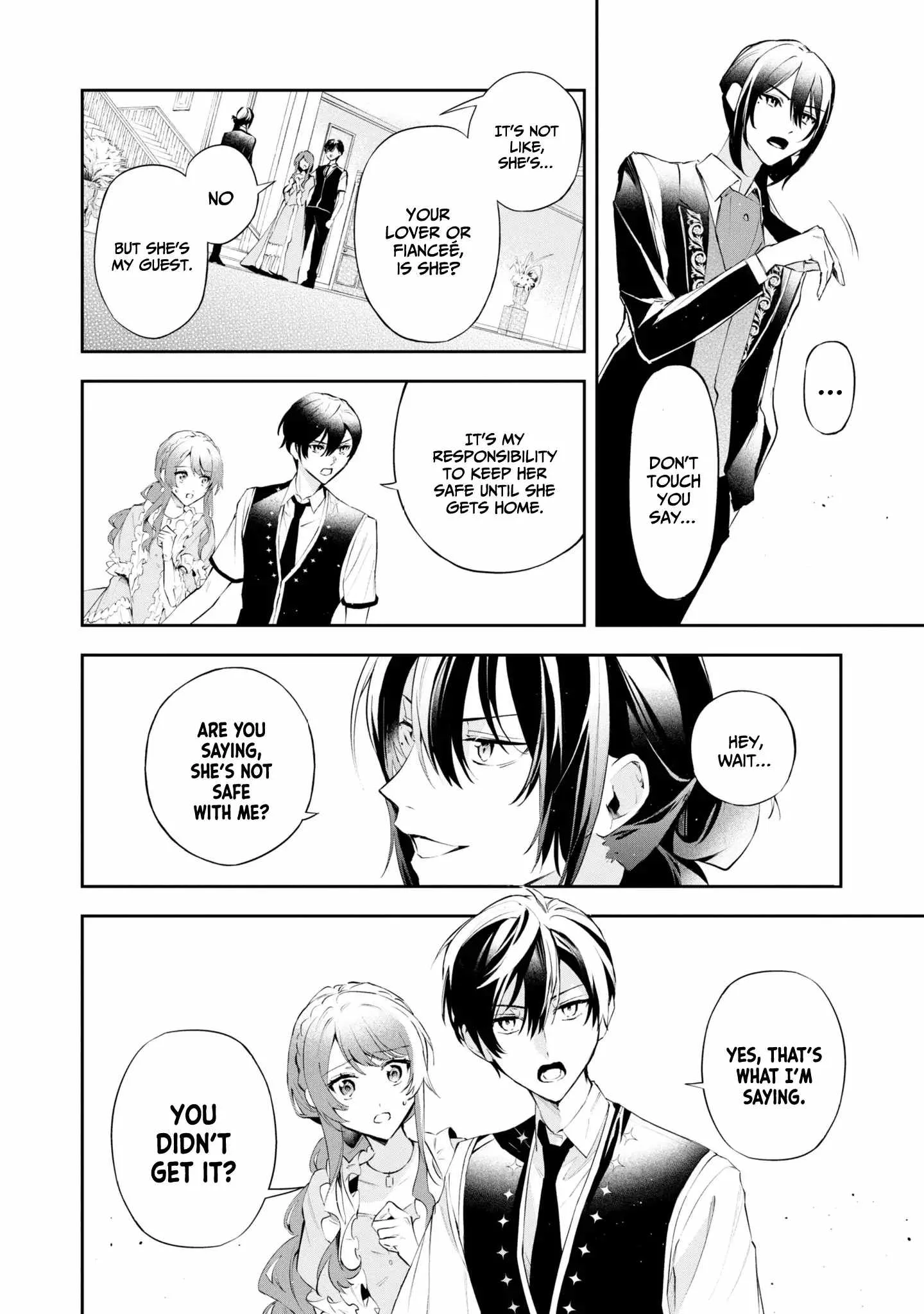 If the villainess and the villain were to meet and fall in love ~It seems the shunned heroine who formed a contract with an unnamed spirit is fighting with the nobleman yet again Chapter 16 page 17