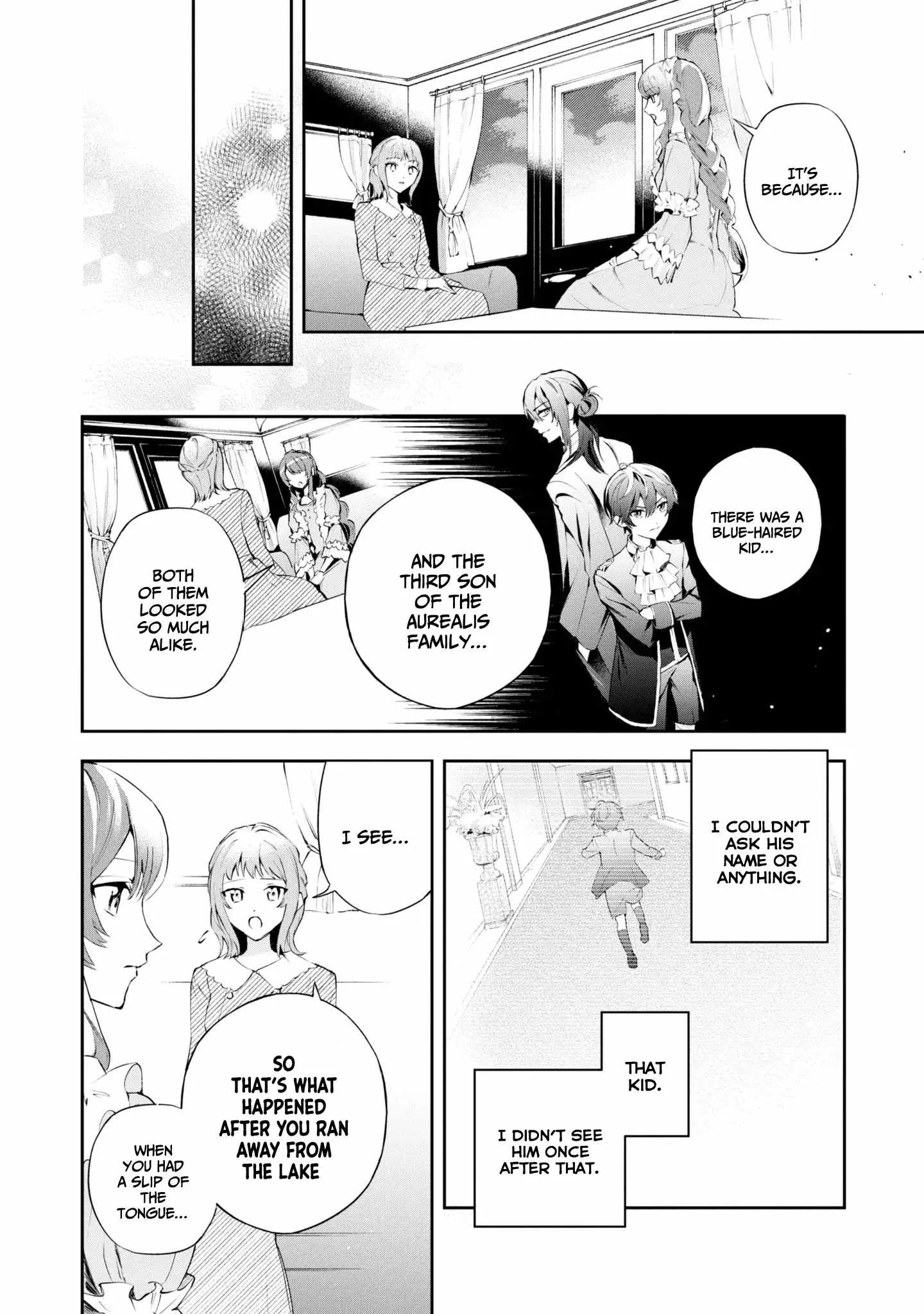 If the villainess and the villain were to meet and fall in love ~It seems the shunned heroine who formed a contract with an unnamed spirit is fighting with the nobleman yet again Chapter 16 page 33