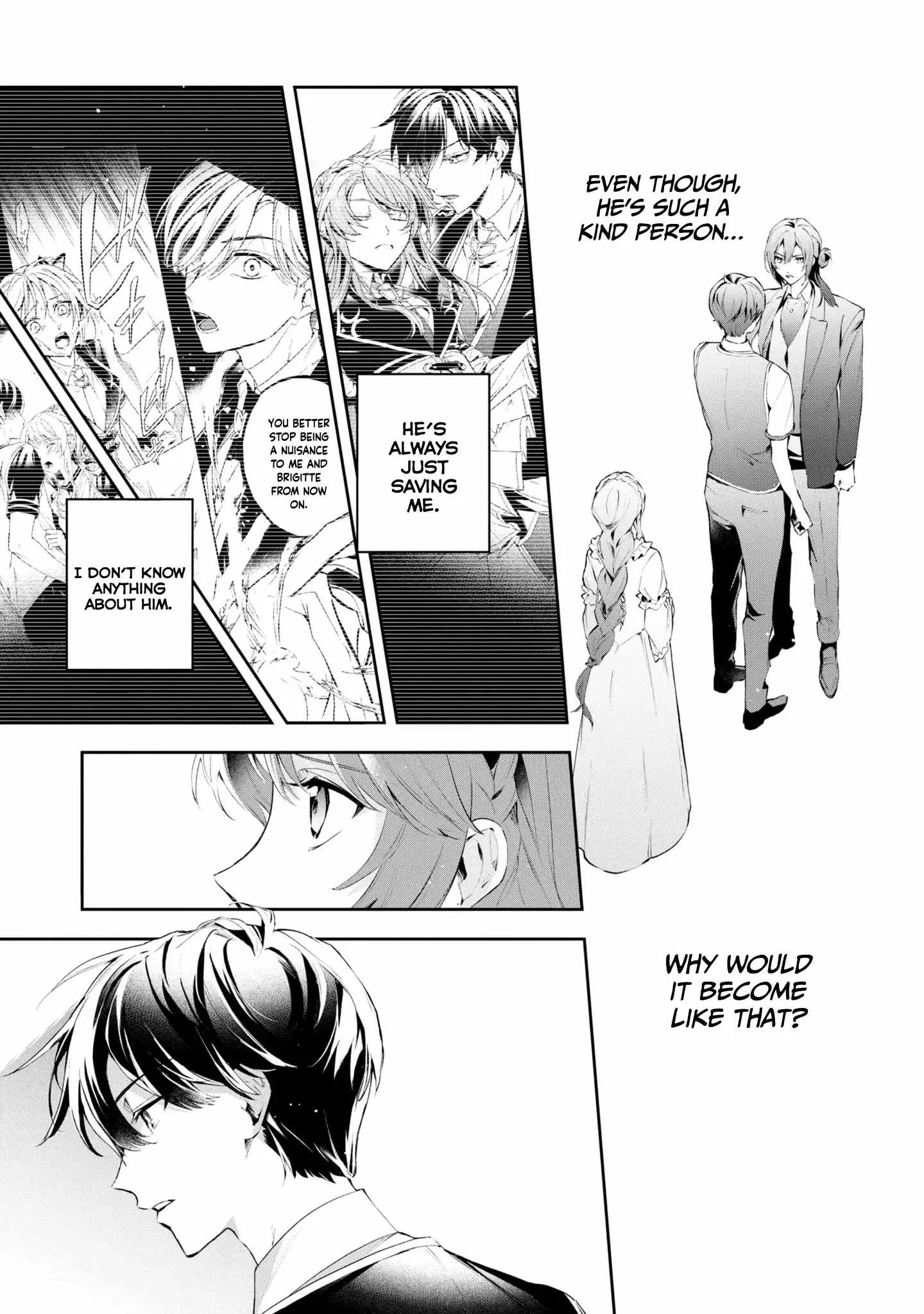 If the villainess and the villain were to meet and fall in love ~It seems the shunned heroine who formed a contract with an unnamed spirit is fighting with the nobleman yet again Chapter 16 page 30