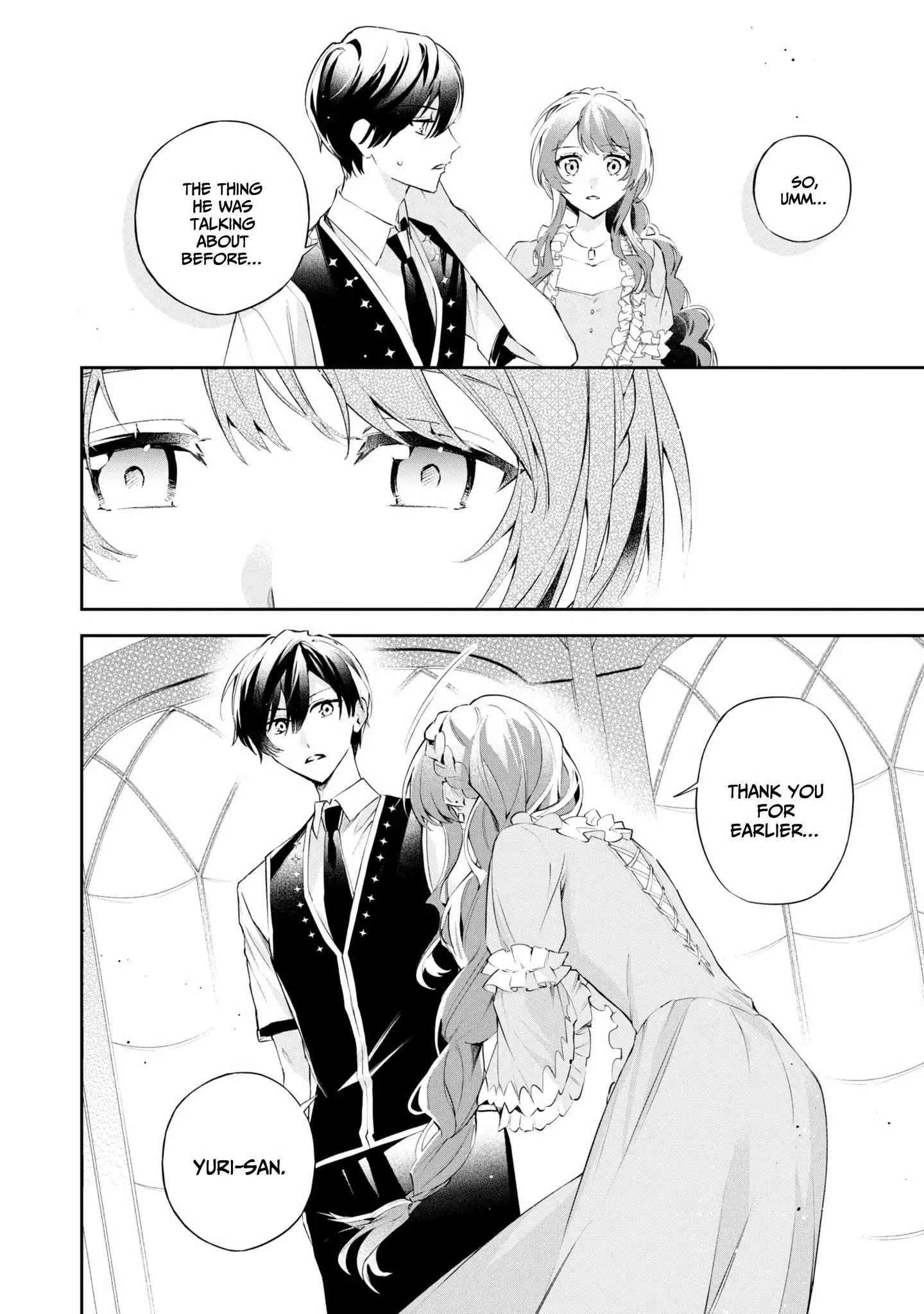 If the villainess and the villain were to meet and fall in love ~It seems the shunned heroine who formed a contract with an unnamed spirit is fighting with the nobleman yet again Chapter 16 page 27