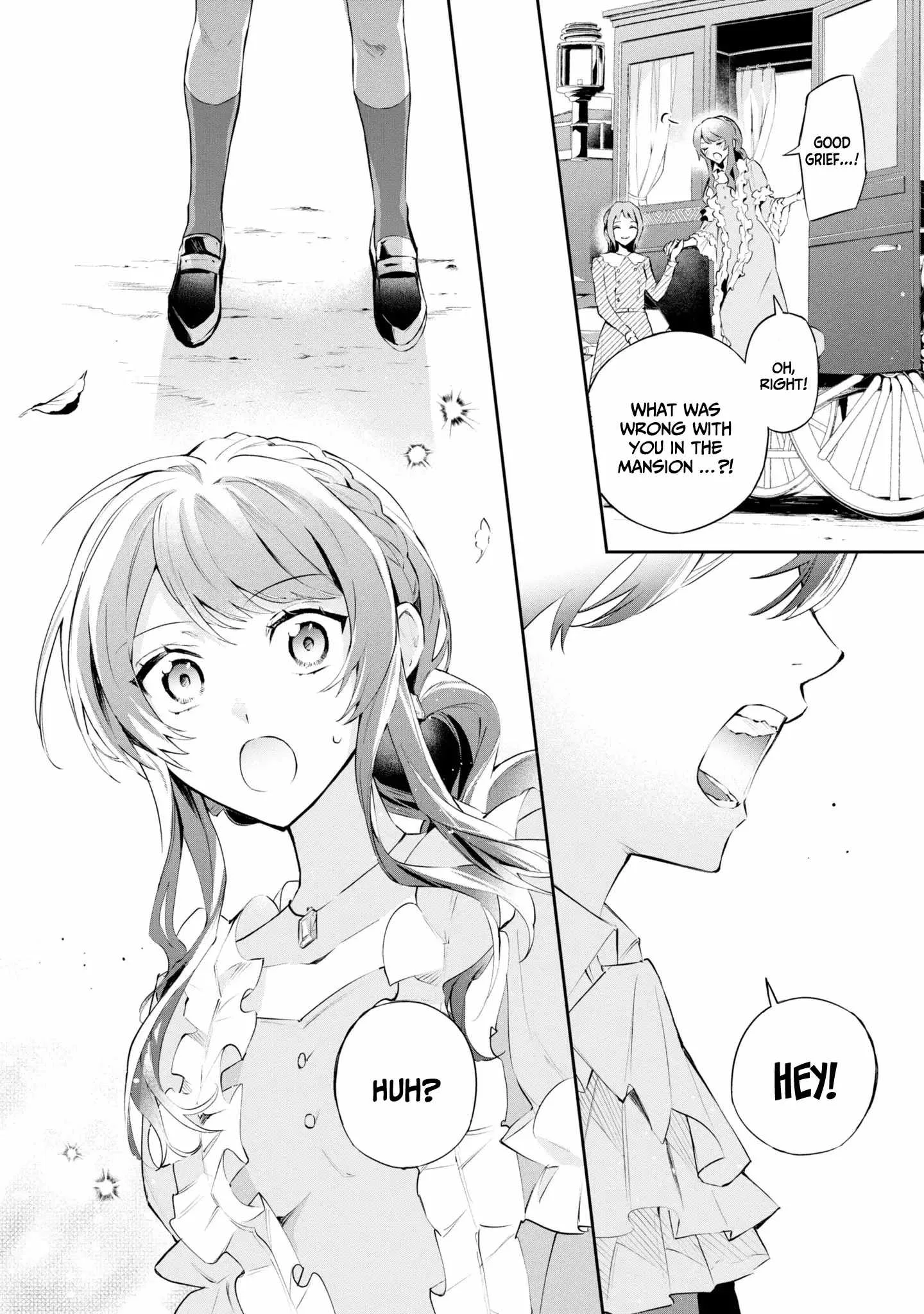 If the villainess and the villain were to meet and fall in love ~It seems the shunned heroine who formed a contract with an unnamed spirit is fighting with the nobleman yet again Chapter 16 page 35