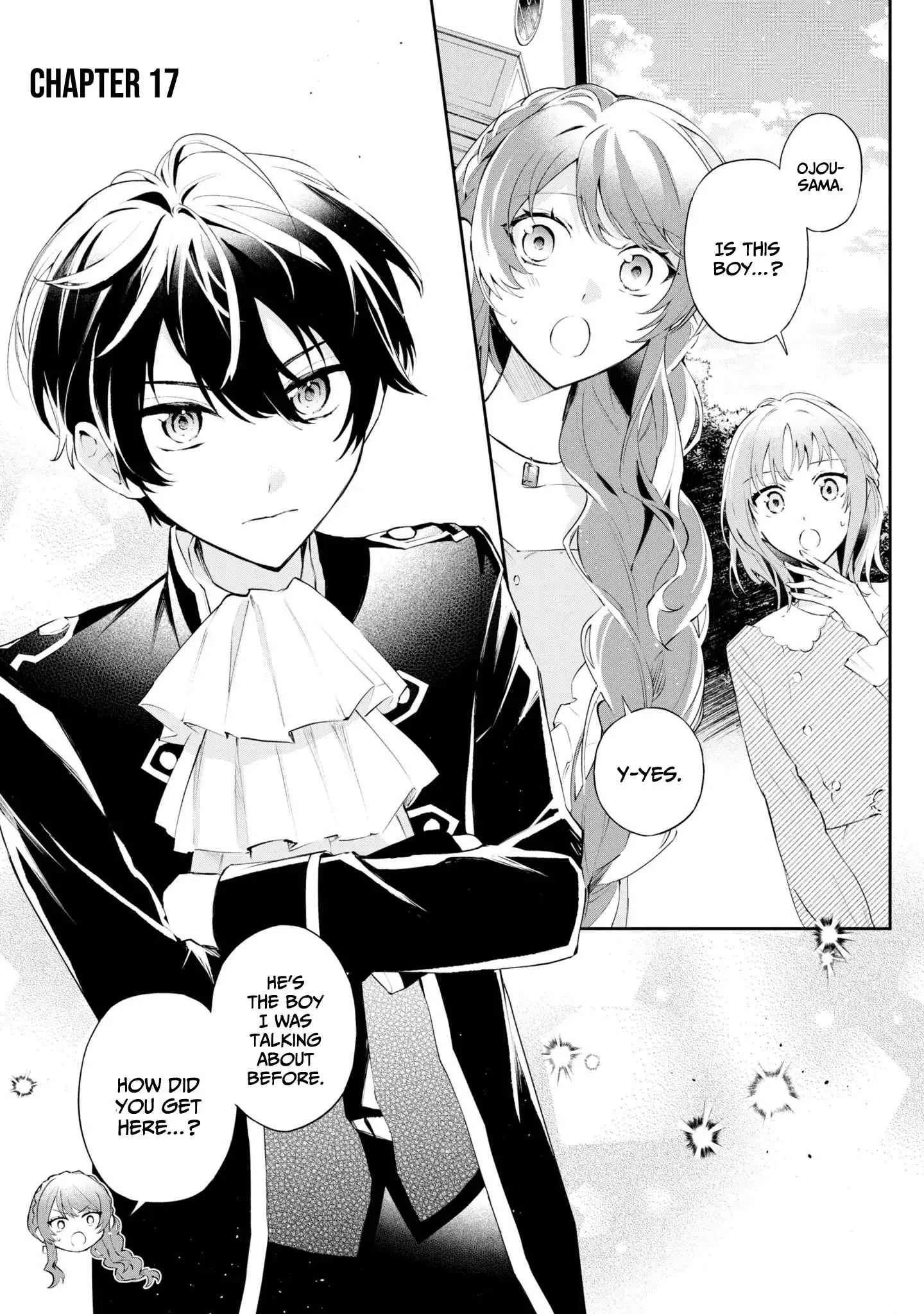 If the villainess and the villain were to meet and fall in love ~It seems the shunned heroine who formed a contract with an unnamed spirit is fighting with the nobleman yet again Chapter 17 page 2