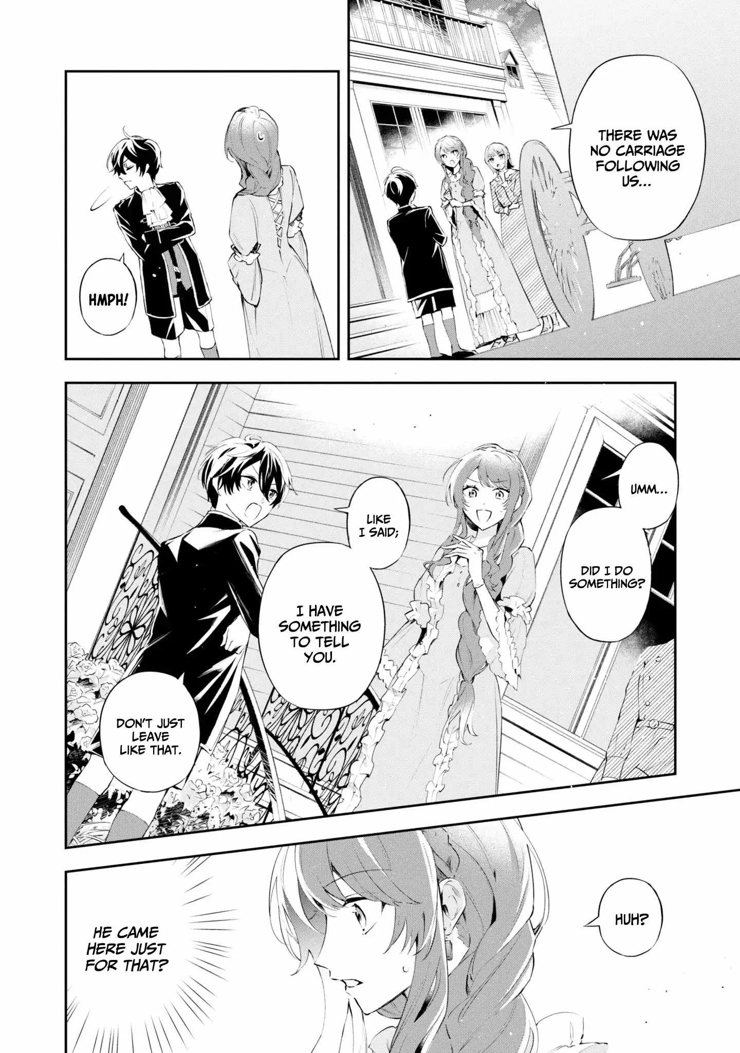 If the villainess and the villain were to meet and fall in love ~It seems the shunned heroine who formed a contract with an unnamed spirit is fighting with the nobleman yet again Chapter 17 page 3
