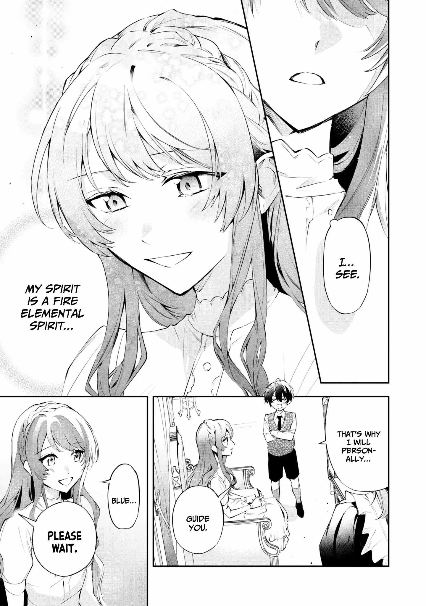 If the villainess and the villain were to meet and fall in love ~It seems the shunned heroine who formed a contract with an unnamed spirit is fighting with the nobleman yet again Chapter 17 page 16