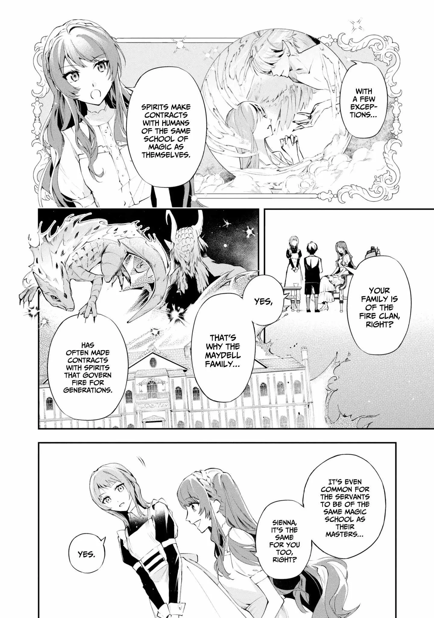 If the villainess and the villain were to meet and fall in love ~It seems the shunned heroine who formed a contract with an unnamed spirit is fighting with the nobleman yet again Chapter 17 page 13