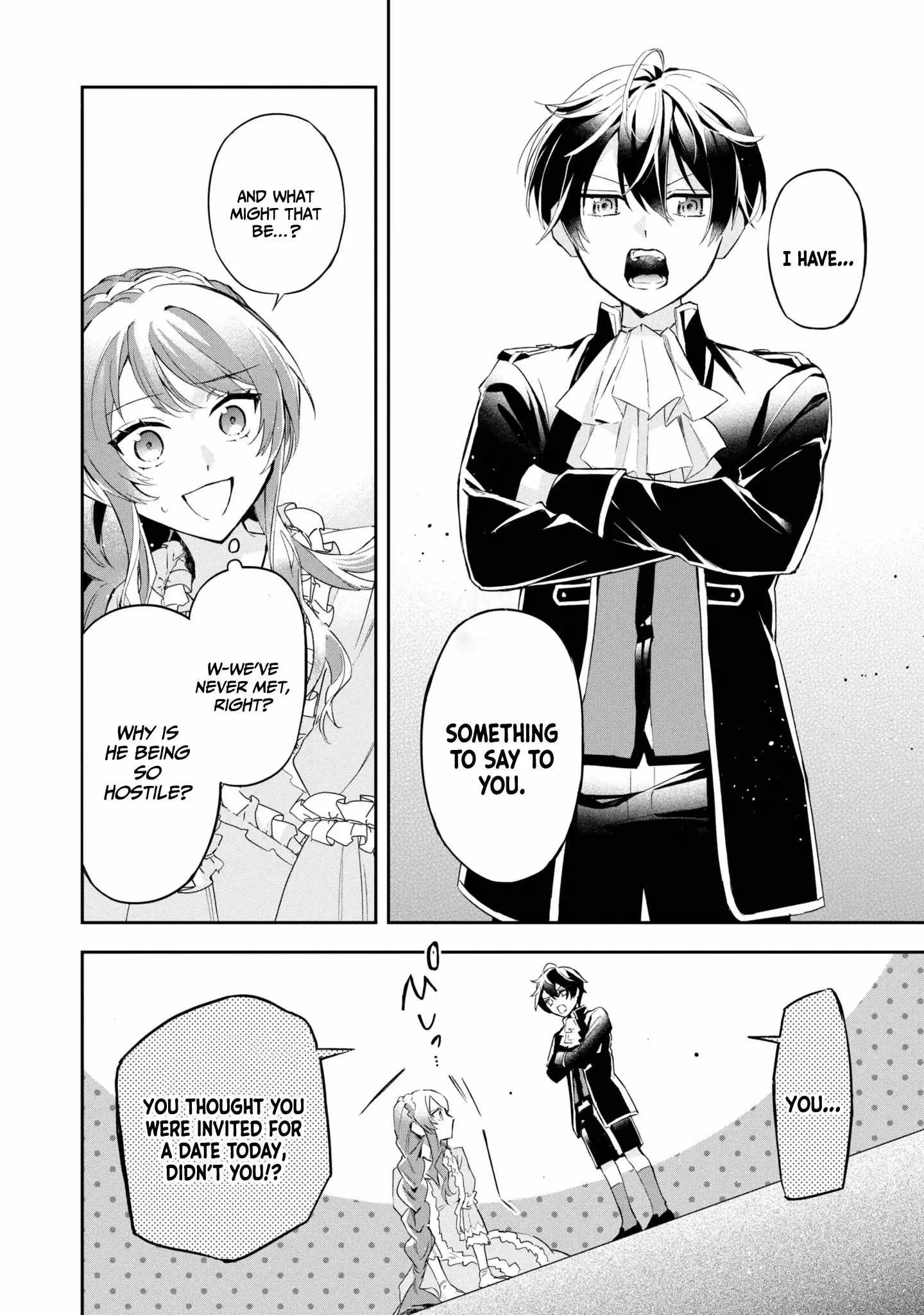 If the villainess and the villain were to meet and fall in love ~It seems the shunned heroine who formed a contract with an unnamed spirit is fighting with the nobleman yet again Chapter 15 page 30