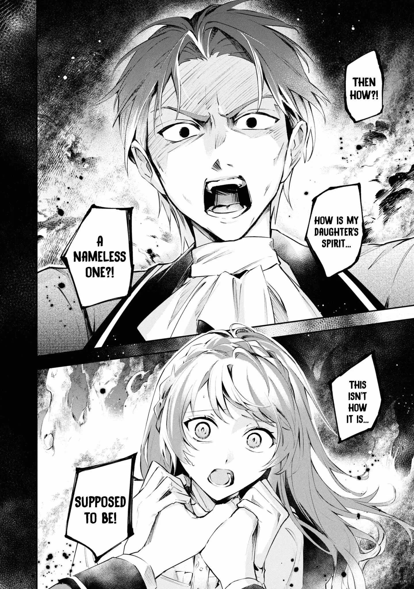 If the villainess and the villain were to meet and fall in love ~It seems the shunned heroine who formed a contract with an unnamed spirit is fighting with the nobleman yet again Chapter 18 page 3