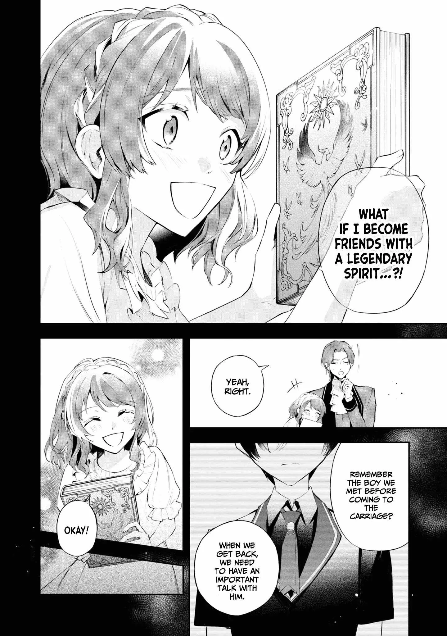 If the villainess and the villain were to meet and fall in love ~It seems the shunned heroine who formed a contract with an unnamed spirit is fighting with the nobleman yet again Chapter 18 page 13