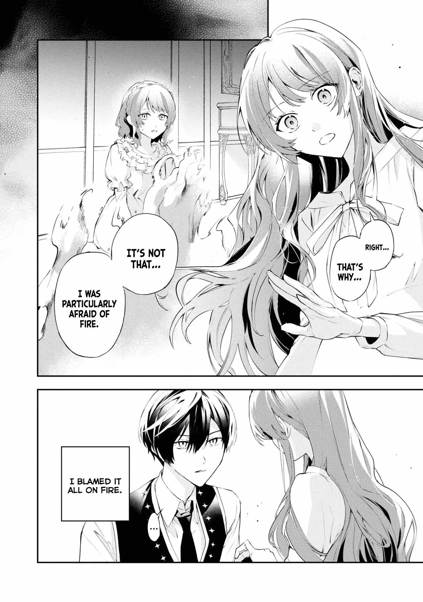 If the villainess and the villain were to meet and fall in love ~It seems the shunned heroine who formed a contract with an unnamed spirit is fighting with the nobleman yet again Chapter 19 page 13