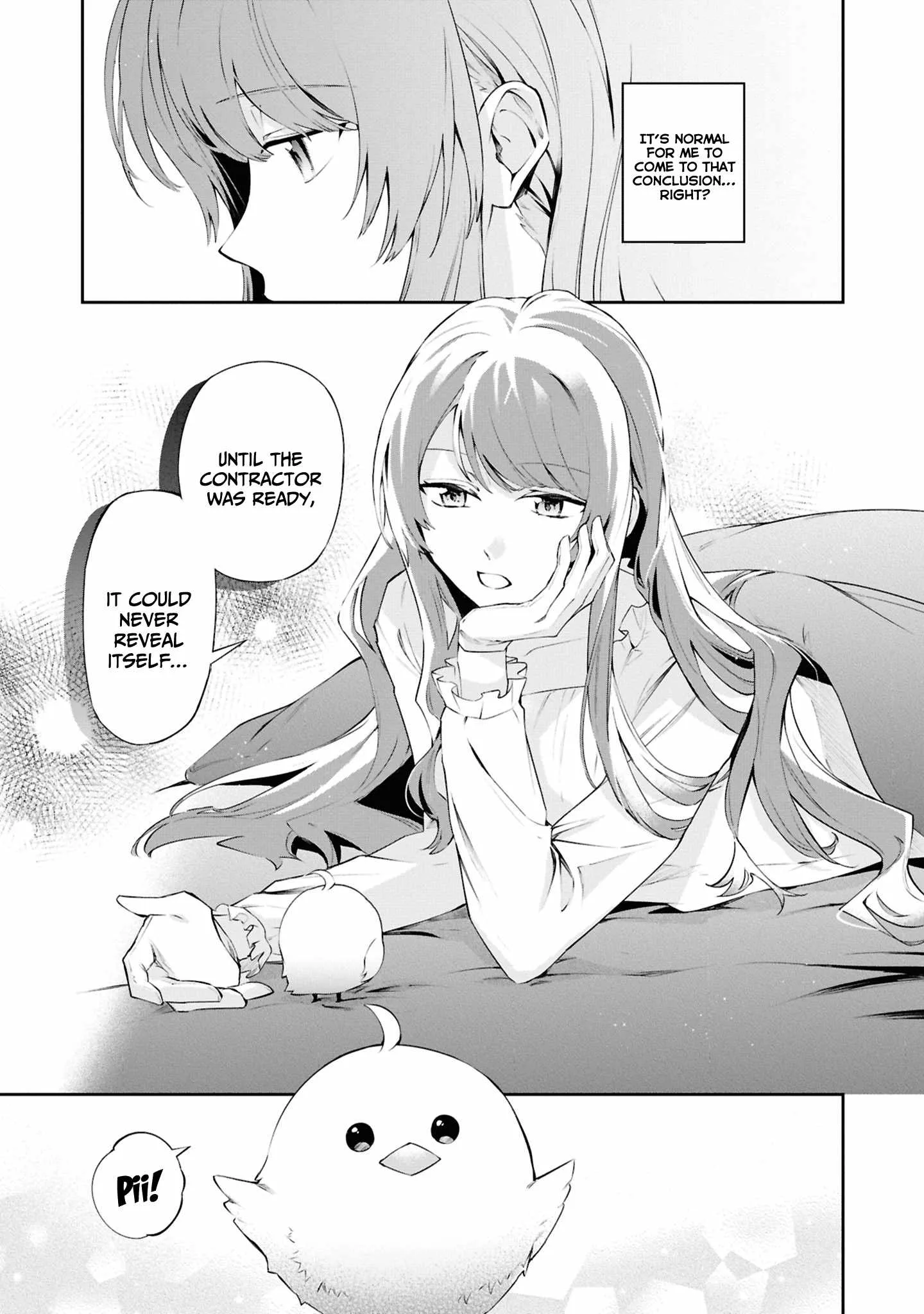 If the villainess and the villain were to meet and fall in love ~It seems the shunned heroine who formed a contract with an unnamed spirit is fighting with the nobleman yet again Chapter 20 page 26