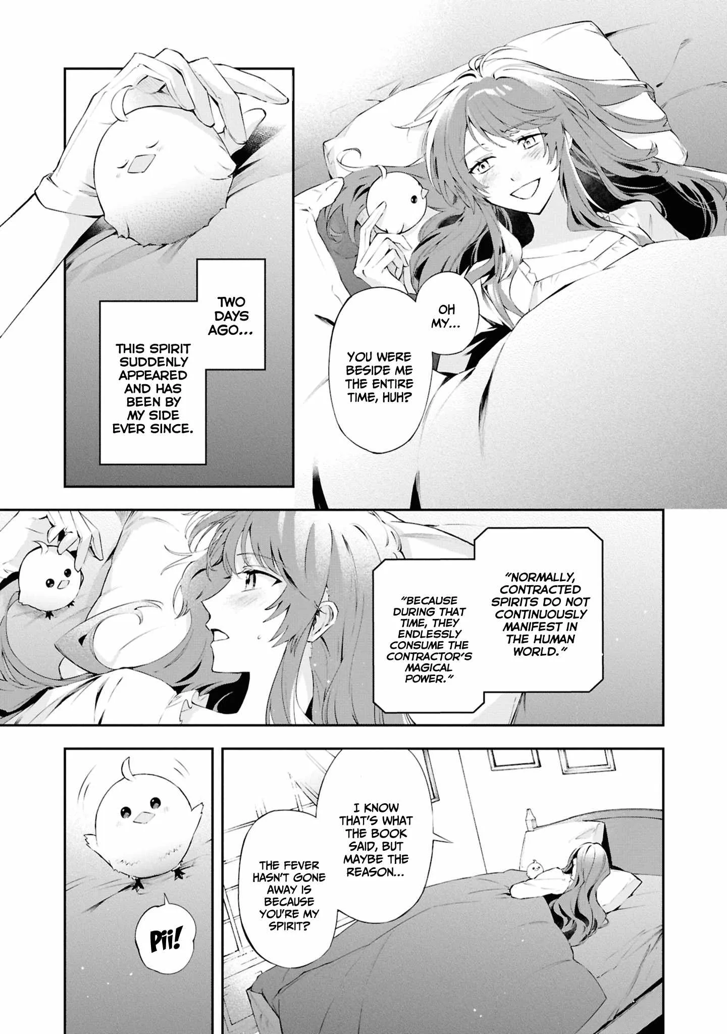 If the villainess and the villain were to meet and fall in love ~It seems the shunned heroine who formed a contract with an unnamed spirit is fighting with the nobleman yet again Chapter 20 page 24