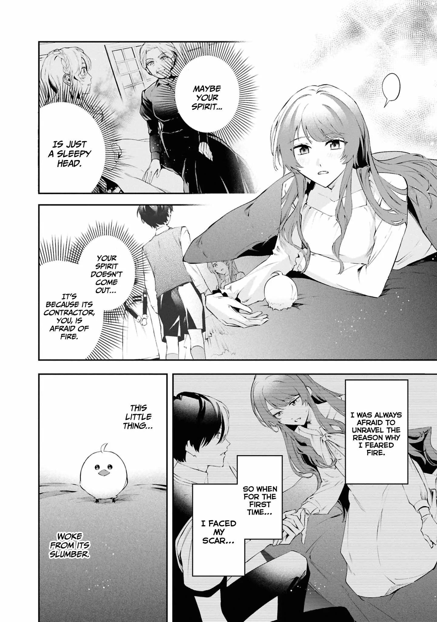 If the villainess and the villain were to meet and fall in love ~It seems the shunned heroine who formed a contract with an unnamed spirit is fighting with the nobleman yet again Chapter 20 page 25