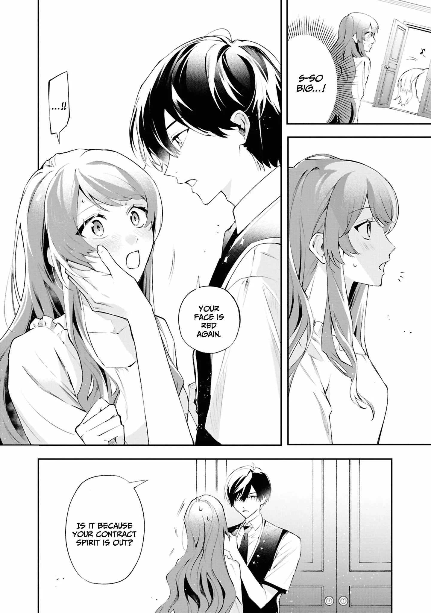 If the villainess and the villain were to meet and fall in love ~It seems the shunned heroine who formed a contract with an unnamed spirit is fighting with the nobleman yet again Chapter 20 page 35