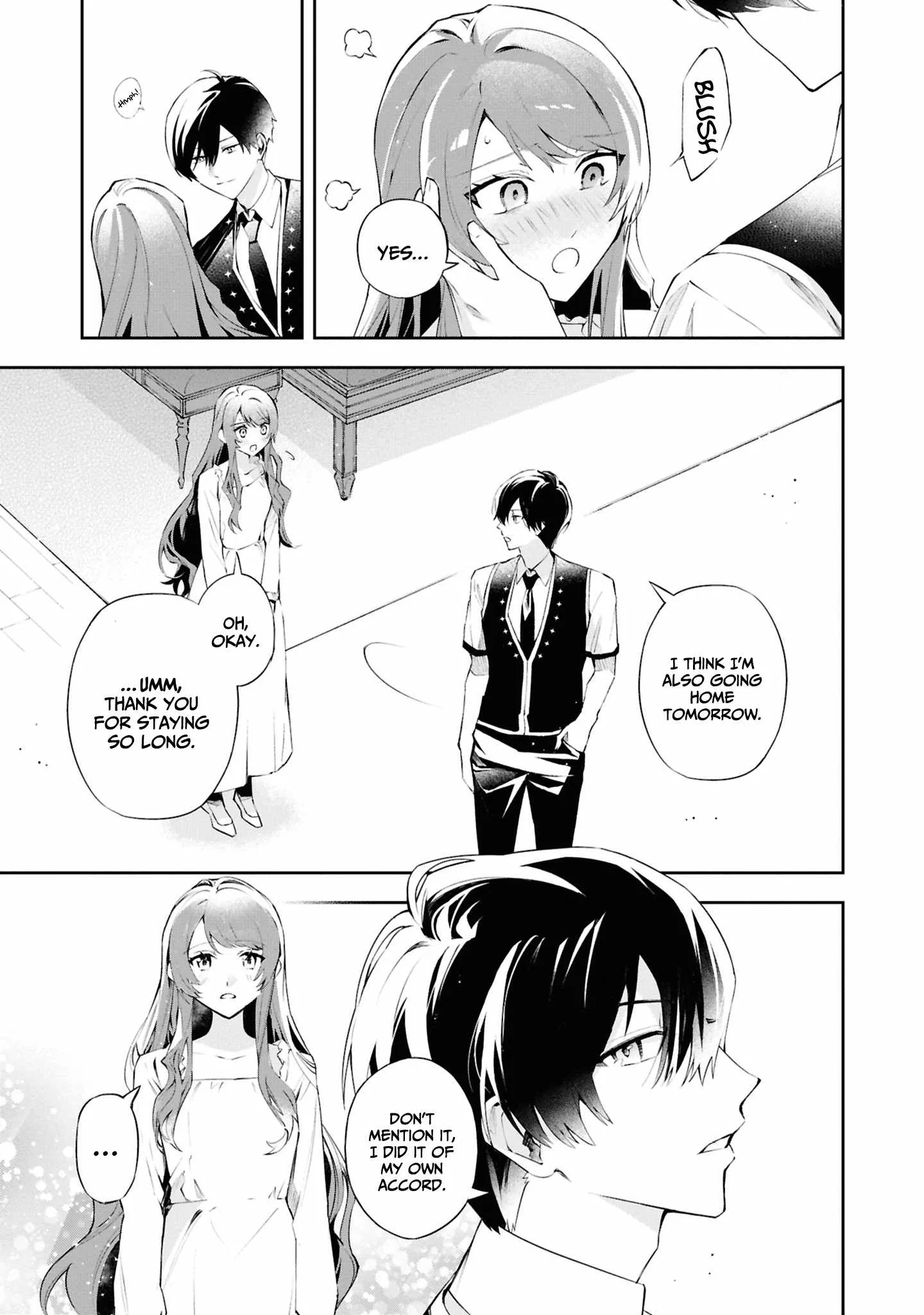 If the villainess and the villain were to meet and fall in love ~It seems the shunned heroine who formed a contract with an unnamed spirit is fighting with the nobleman yet again Chapter 20 page 36