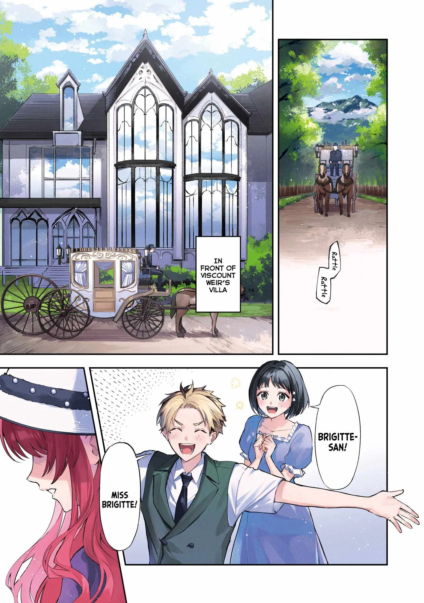 If the villainess and the villain were to meet and fall in love ~It seems the shunned heroine who formed a contract with an unnamed spirit is fighting with the nobleman yet again Chapter 21 page 2