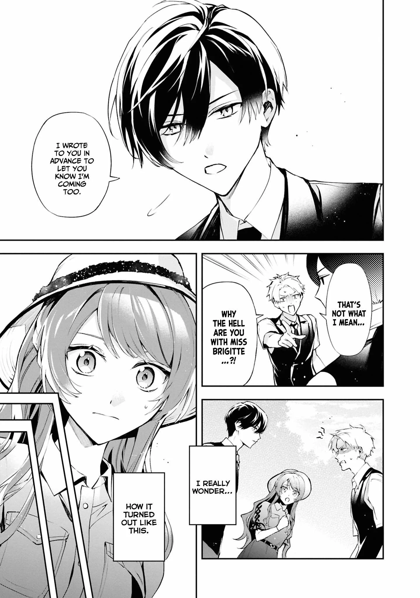 If the villainess and the villain were to meet and fall in love ~It seems the shunned heroine who formed a contract with an unnamed spirit is fighting with the nobleman yet again Chapter 21 page 4