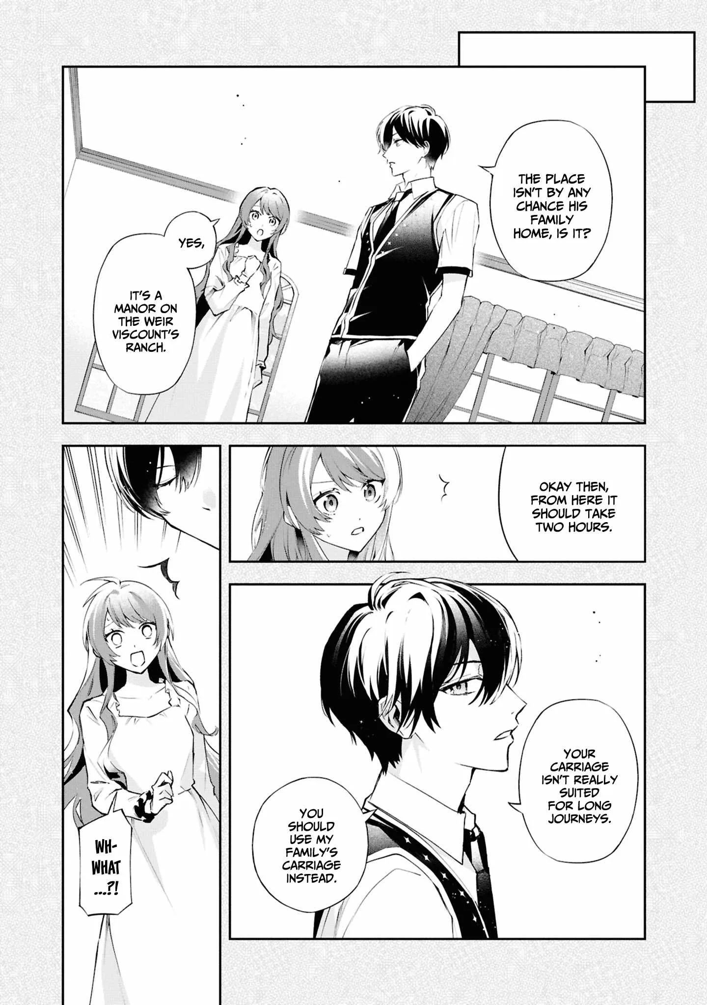 If the villainess and the villain were to meet and fall in love ~It seems the shunned heroine who formed a contract with an unnamed spirit is fighting with the nobleman yet again Chapter 21 page 5