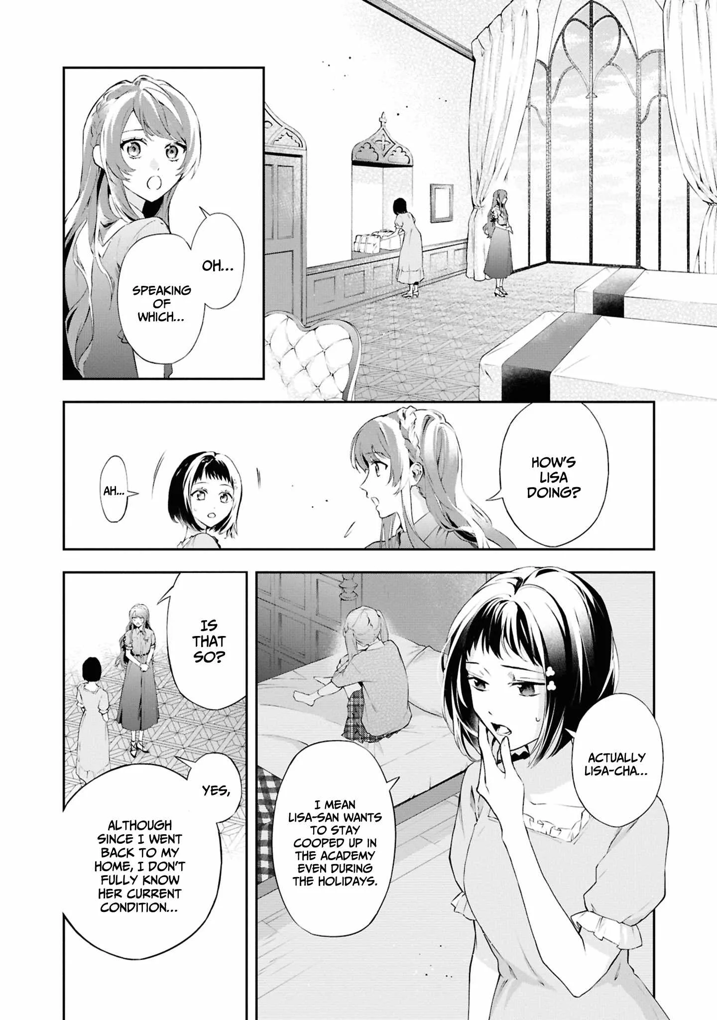 If the villainess and the villain were to meet and fall in love ~It seems the shunned heroine who formed a contract with an unnamed spirit is fighting with the nobleman yet again Chapter 21 page 9