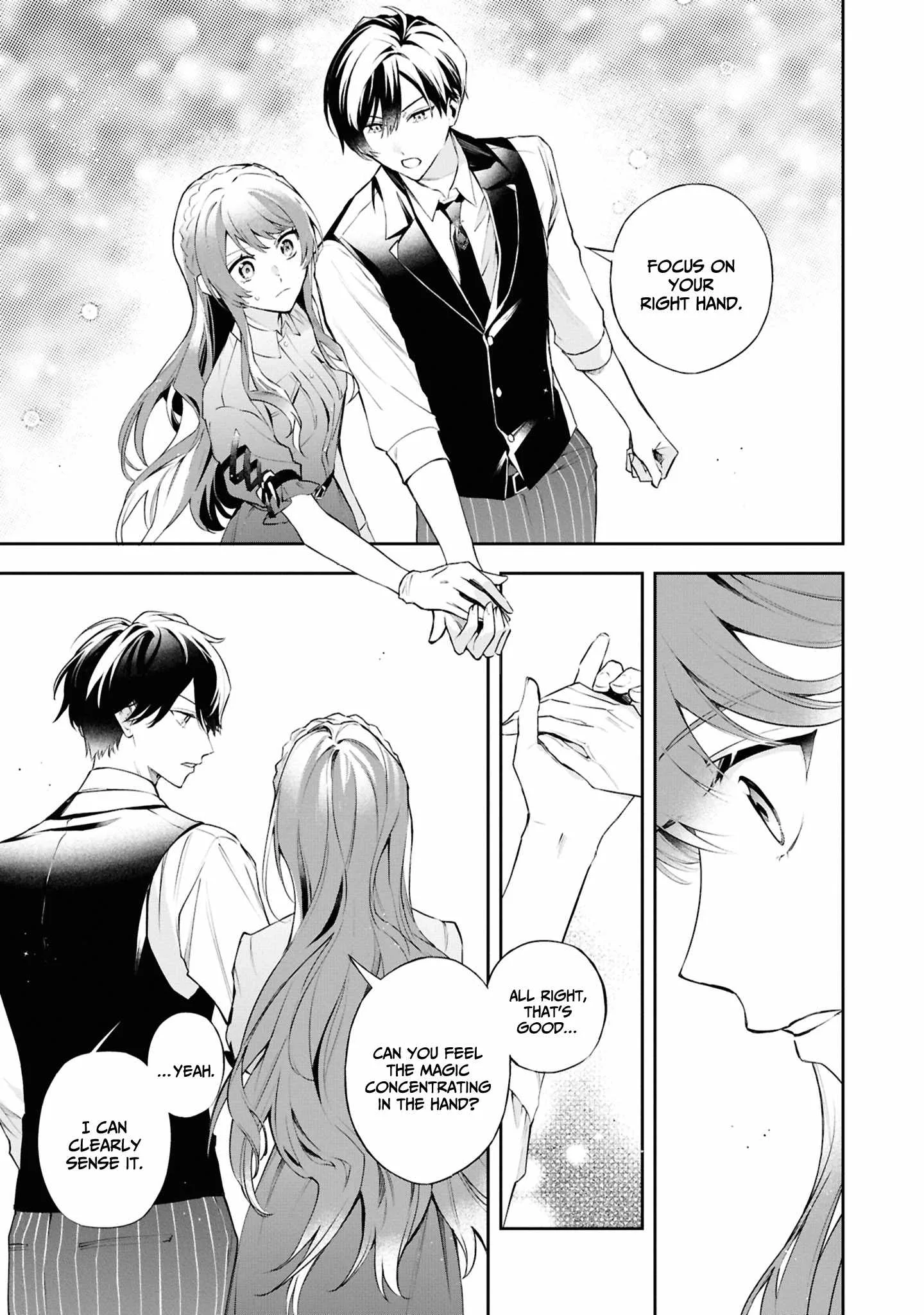 If the villainess and the villain were to meet and fall in love ~It seems the shunned heroine who formed a contract with an unnamed spirit is fighting with the nobleman yet again Chapter 21 page 22