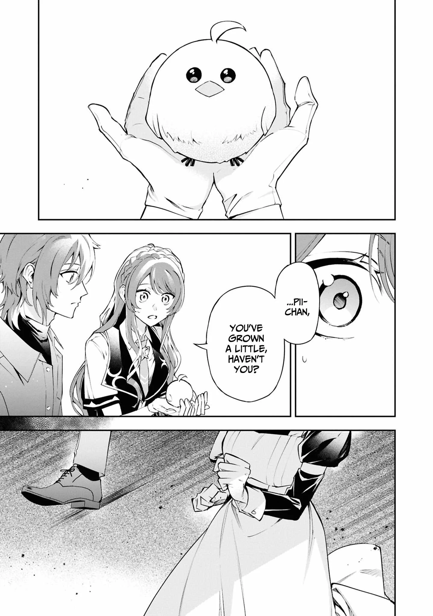 If the villainess and the villain were to meet and fall in love ~It seems the shunned heroine who formed a contract with an unnamed spirit is fighting with the nobleman yet again Chapter 23 page 12