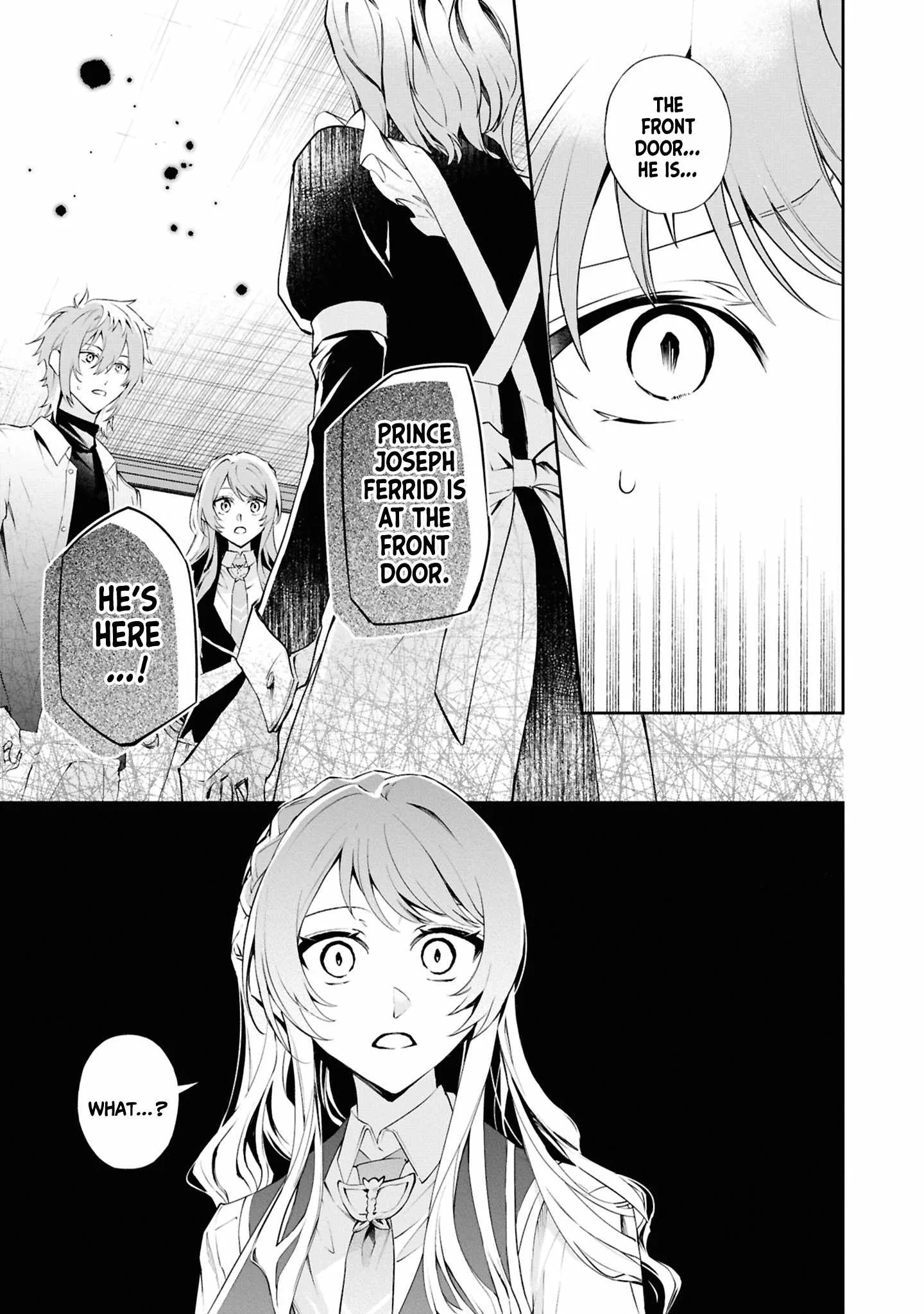 If the villainess and the villain were to meet and fall in love ~It seems the shunned heroine who formed a contract with an unnamed spirit is fighting with the nobleman yet again Chapter 23 page 14
