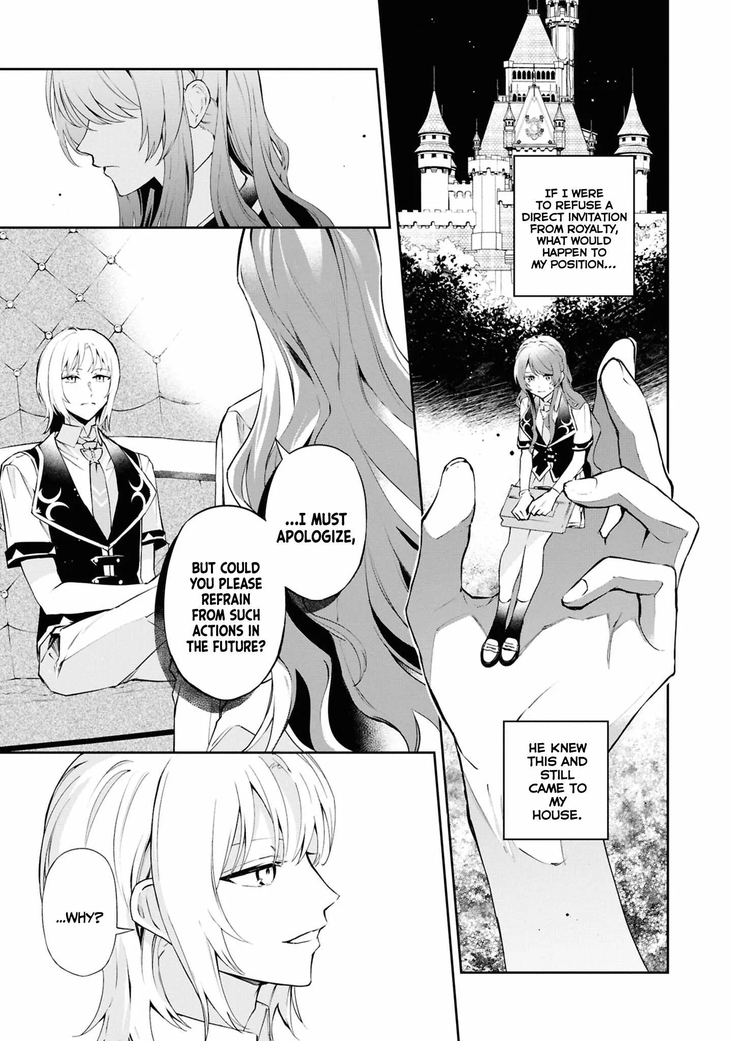 If the villainess and the villain were to meet and fall in love ~It seems the shunned heroine who formed a contract with an unnamed spirit is fighting with the nobleman yet again Chapter 23 page 18