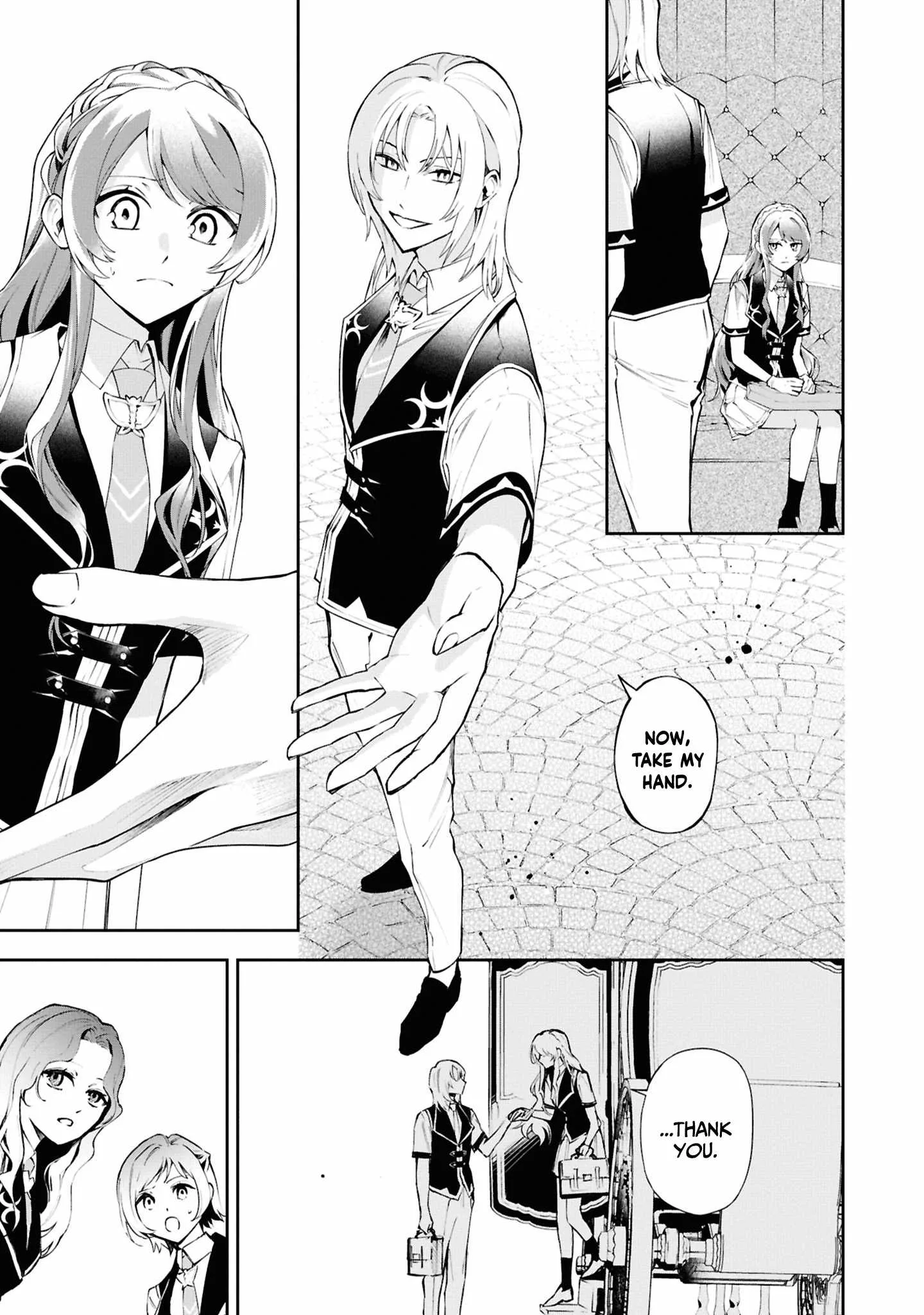 If the villainess and the villain were to meet and fall in love ~It seems the shunned heroine who formed a contract with an unnamed spirit is fighting with the nobleman yet again Chapter 23 page 24