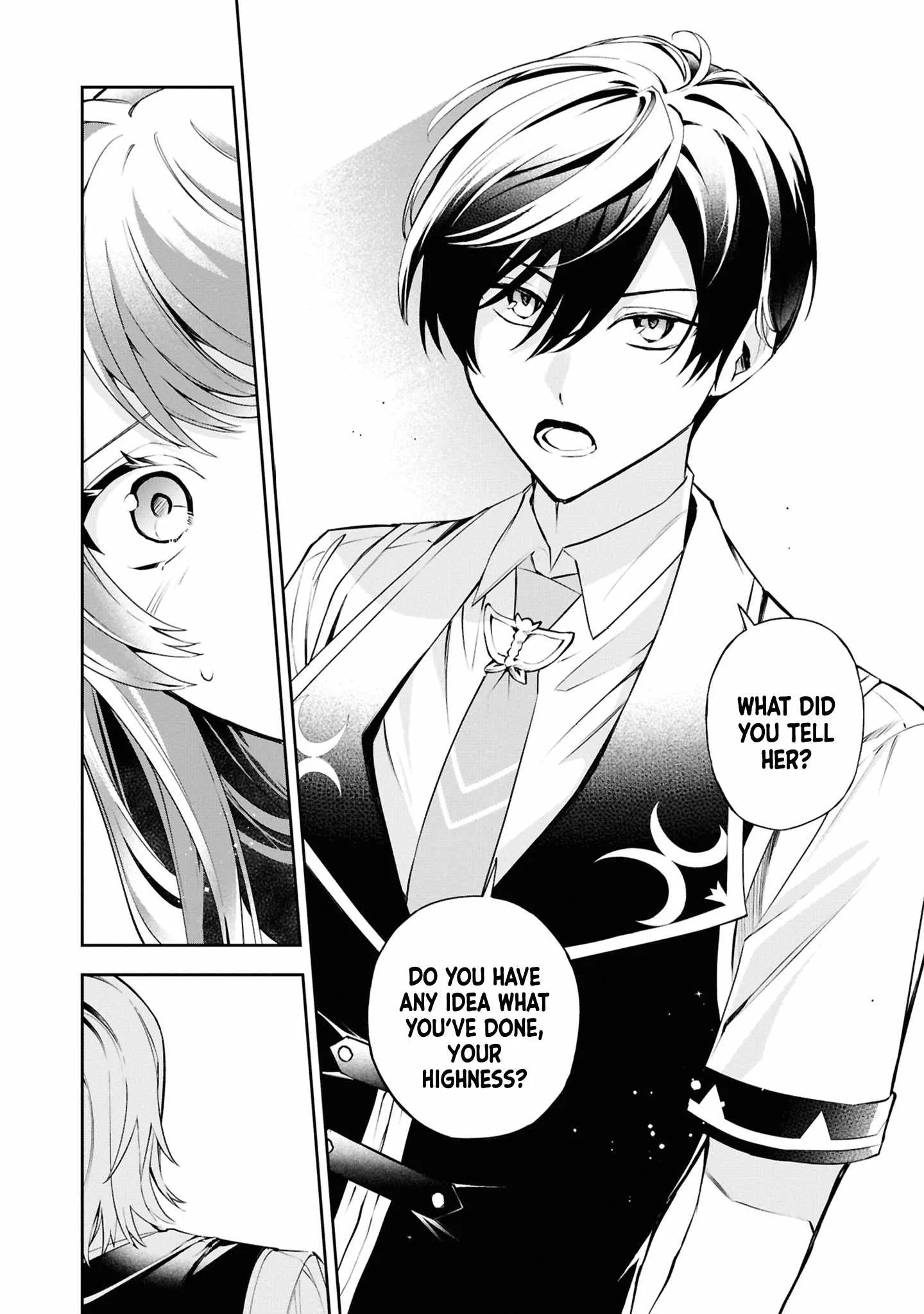 If the villainess and the villain were to meet and fall in love ~It seems the shunned heroine who formed a contract with an unnamed spirit is fighting with the nobleman yet again Chapter 23 page 29