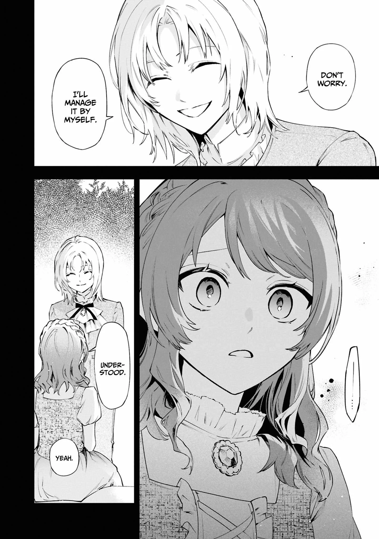 If the villainess and the villain were to meet and fall in love ~It seems the shunned heroine who formed a contract with an unnamed spirit is fighting with the nobleman yet again Chapter 24 page 5