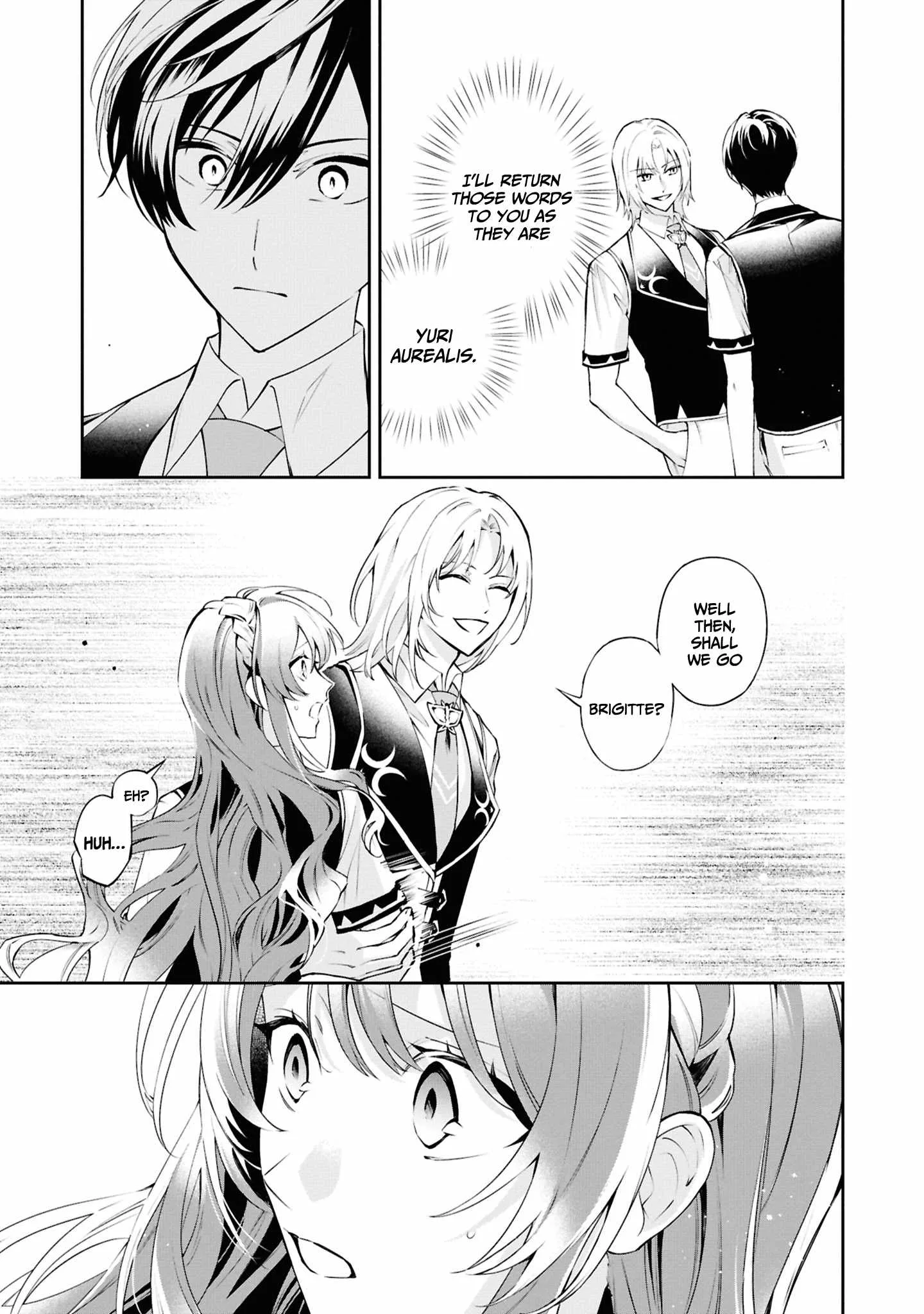 If the villainess and the villain were to meet and fall in love ~It seems the shunned heroine who formed a contract with an unnamed spirit is fighting with the nobleman yet again Chapter 24 page 2