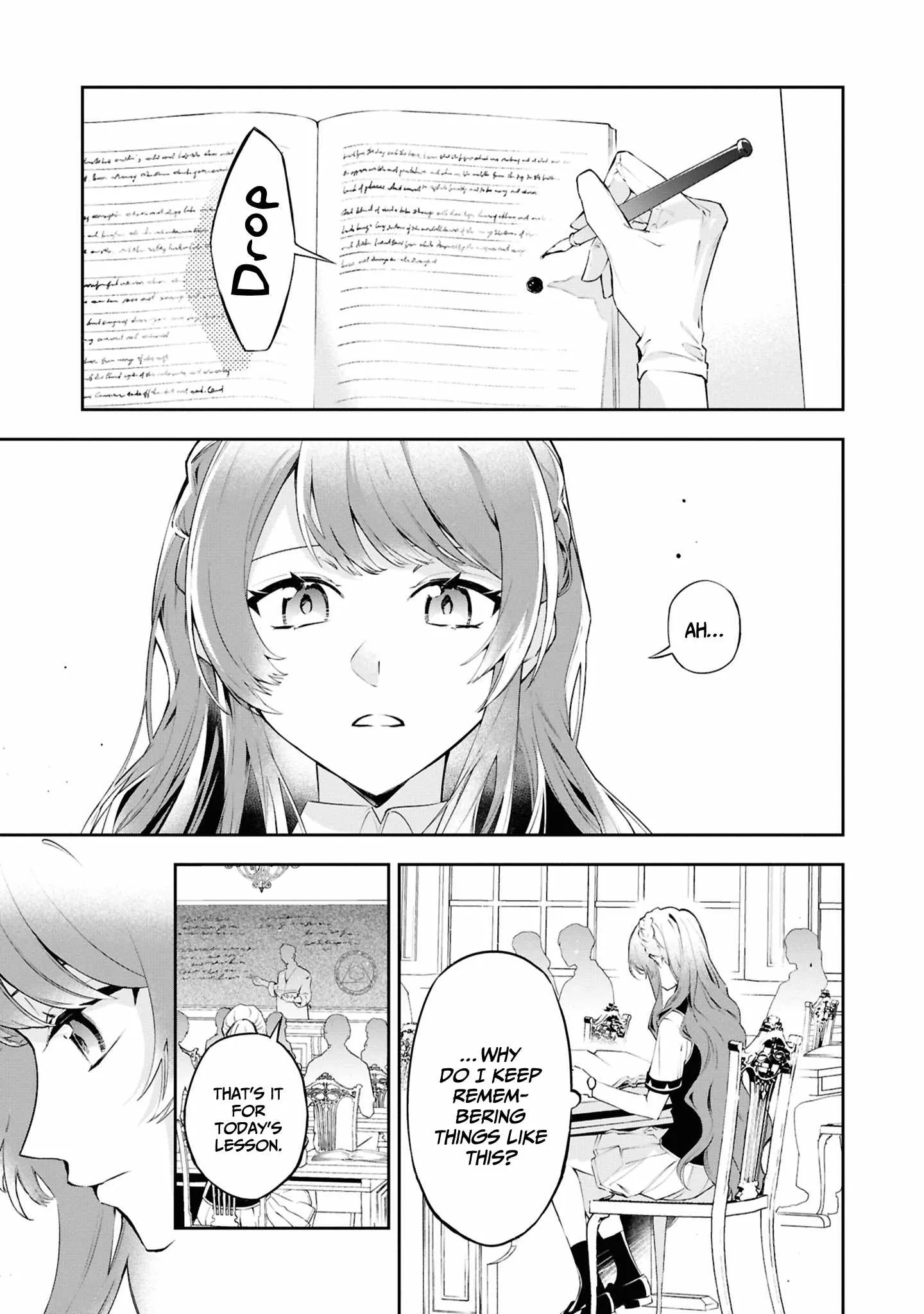 If the villainess and the villain were to meet and fall in love ~It seems the shunned heroine who formed a contract with an unnamed spirit is fighting with the nobleman yet again Chapter 24 page 14