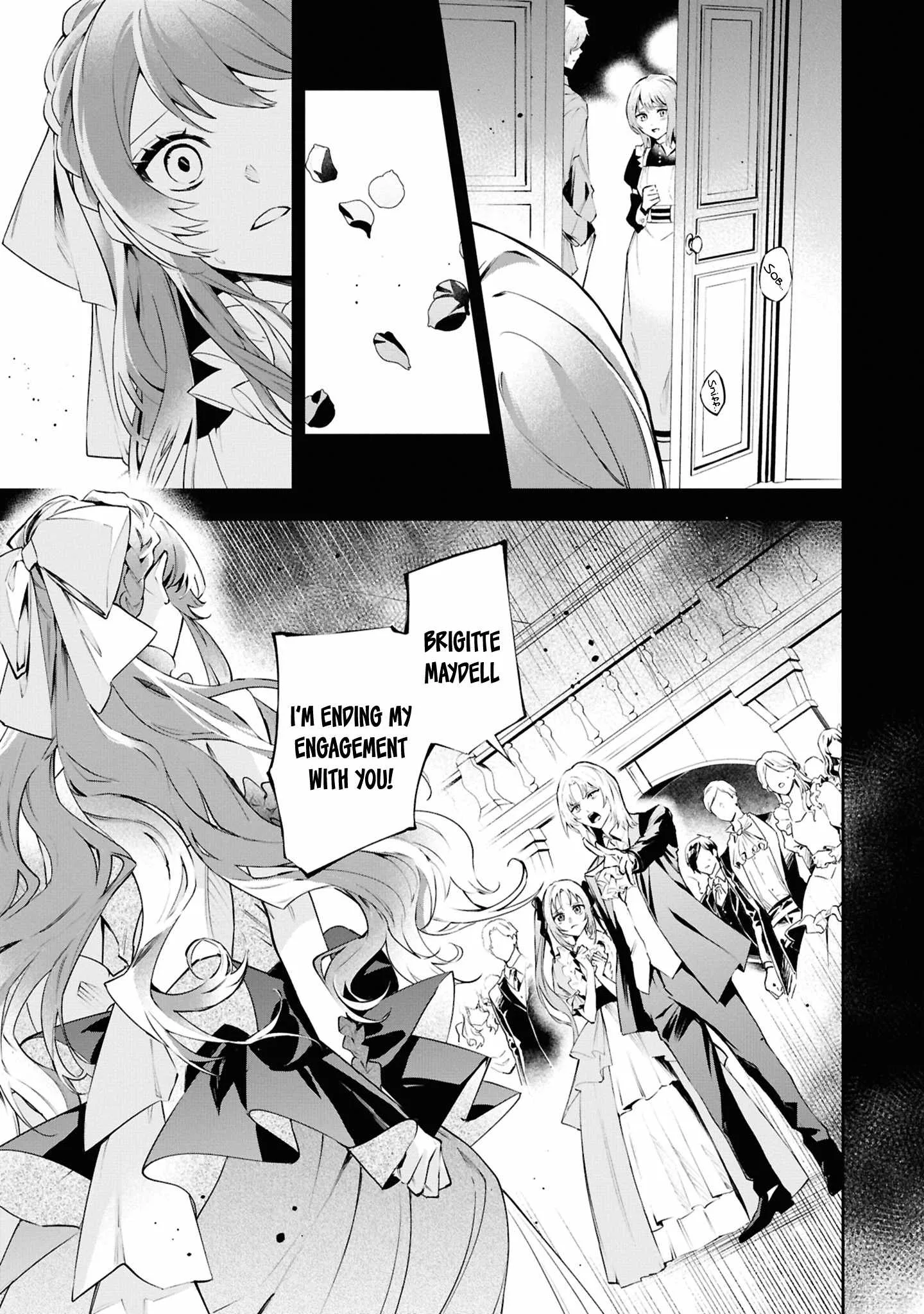 If the villainess and the villain were to meet and fall in love ~It seems the shunned heroine who formed a contract with an unnamed spirit is fighting with the nobleman yet again Chapter 24 page 12