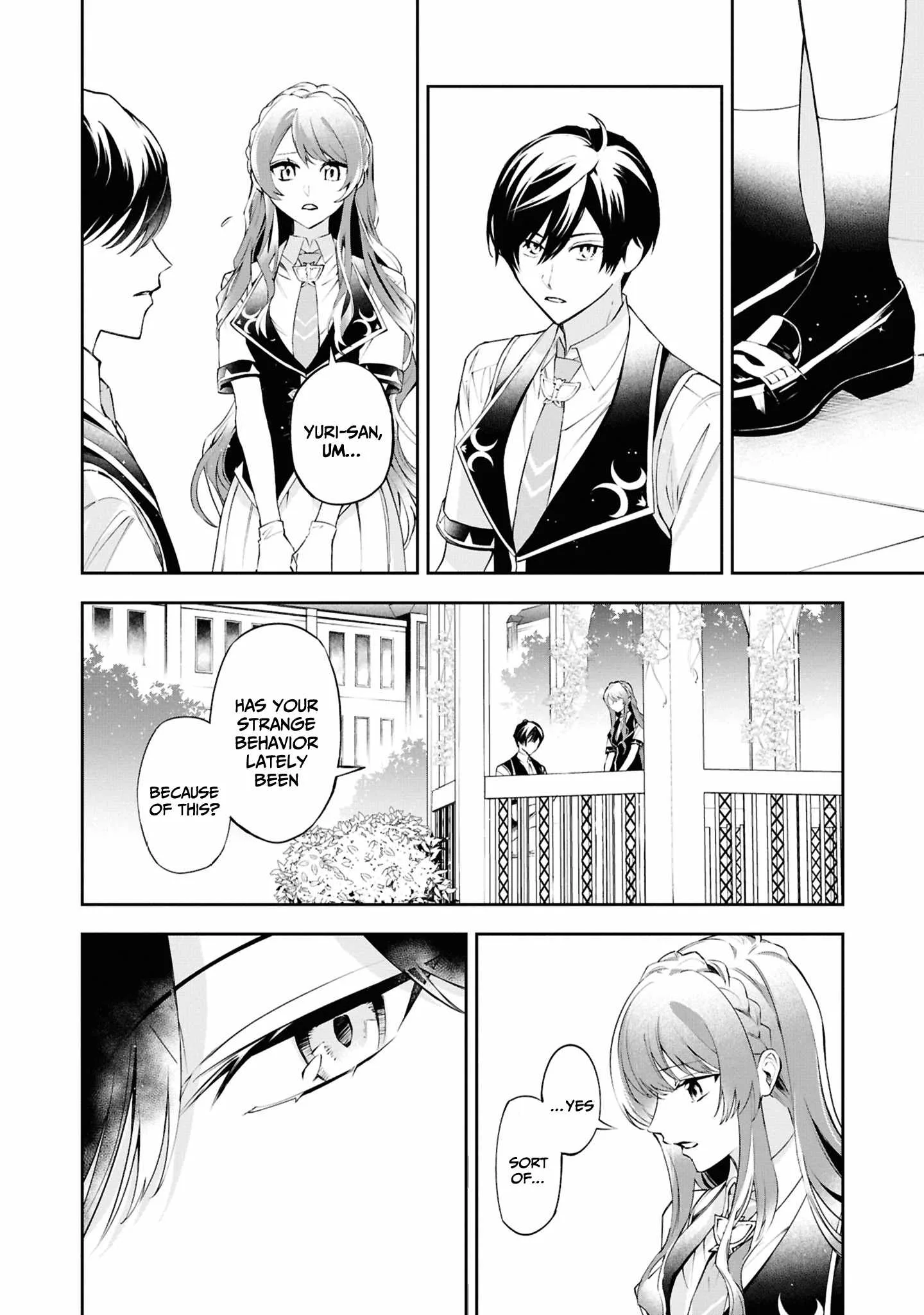 If the villainess and the villain were to meet and fall in love ~It seems the shunned heroine who formed a contract with an unnamed spirit is fighting with the nobleman yet again Chapter 24 page 19