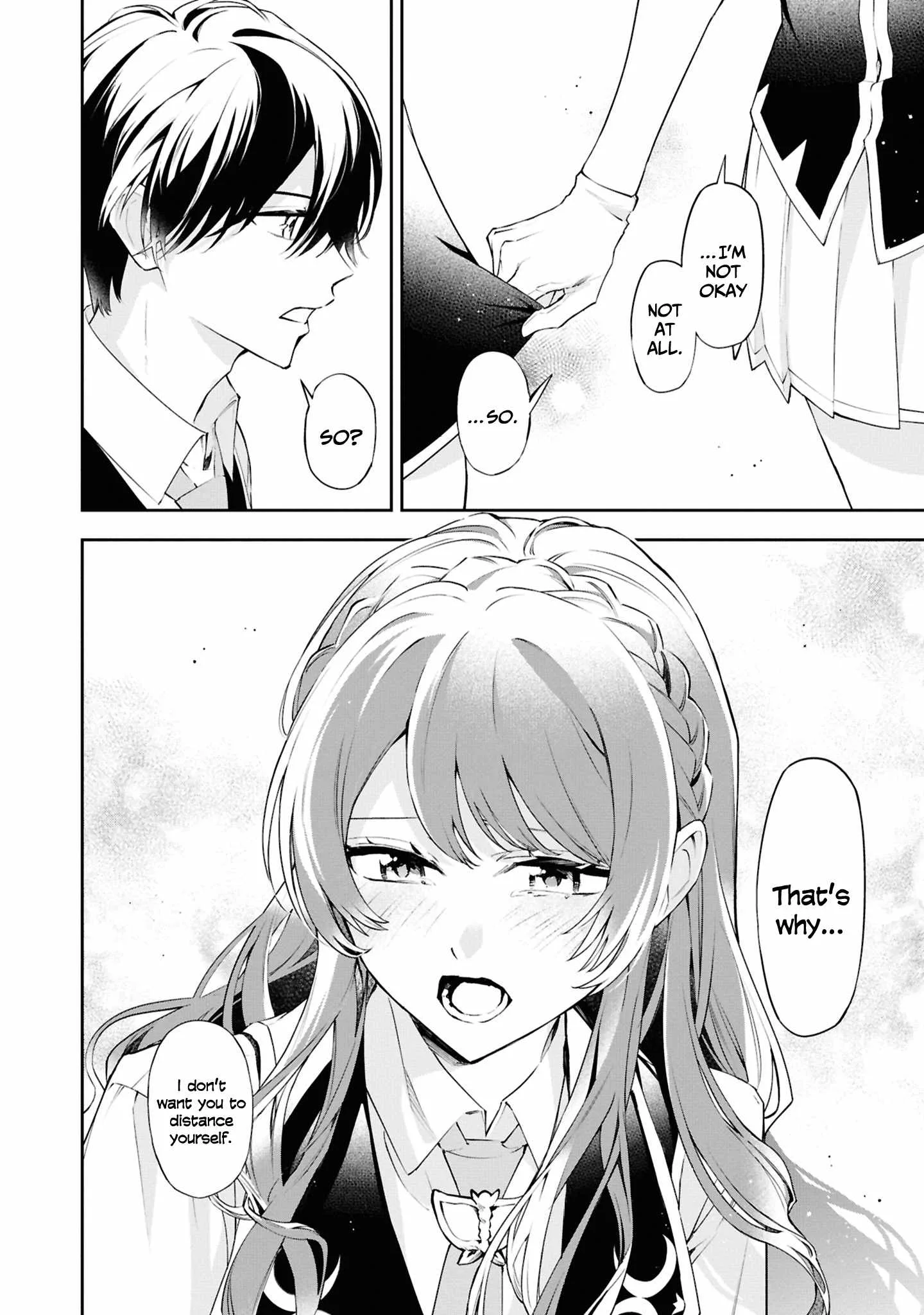 If the villainess and the villain were to meet and fall in love ~It seems the shunned heroine who formed a contract with an unnamed spirit is fighting with the nobleman yet again Chapter 24 page 25