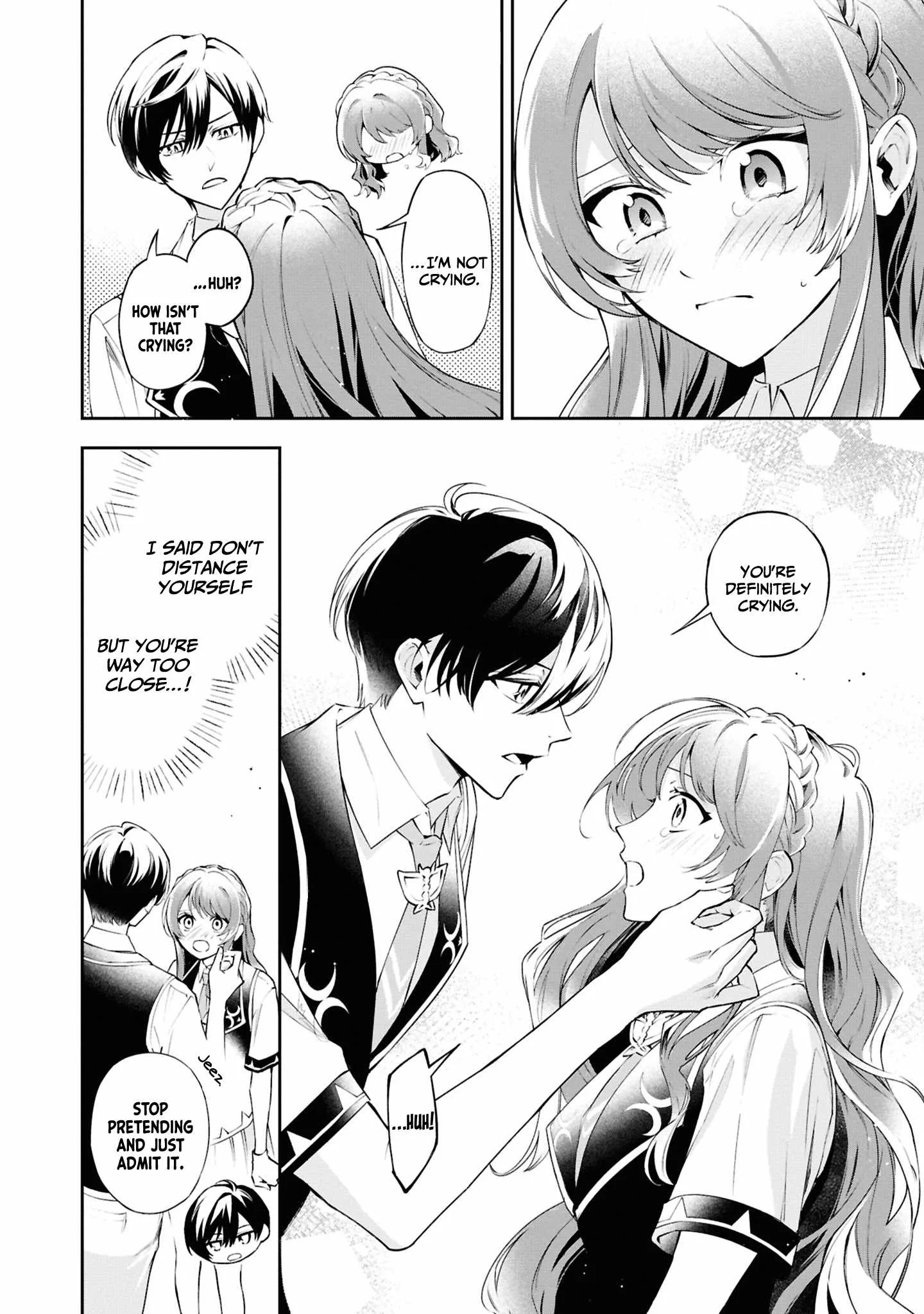 If the villainess and the villain were to meet and fall in love ~It seems the shunned heroine who formed a contract with an unnamed spirit is fighting with the nobleman yet again Chapter 24 page 27