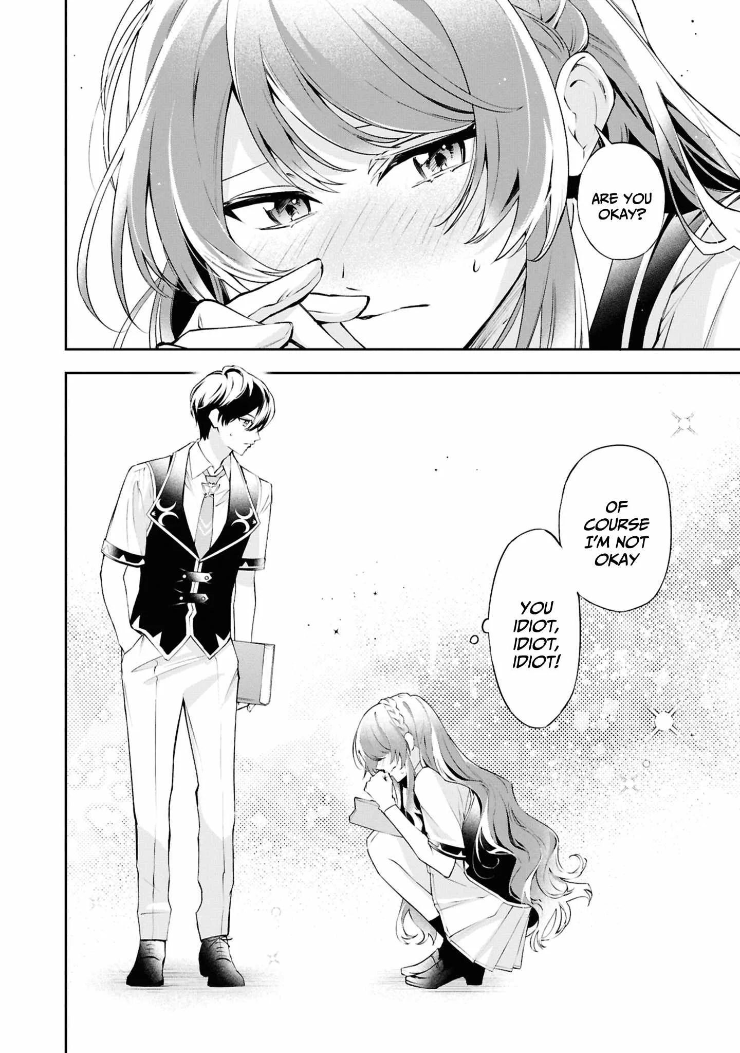 If the villainess and the villain were to meet and fall in love ~It seems the shunned heroine who formed a contract with an unnamed spirit is fighting with the nobleman yet again Chapter 24 page 29