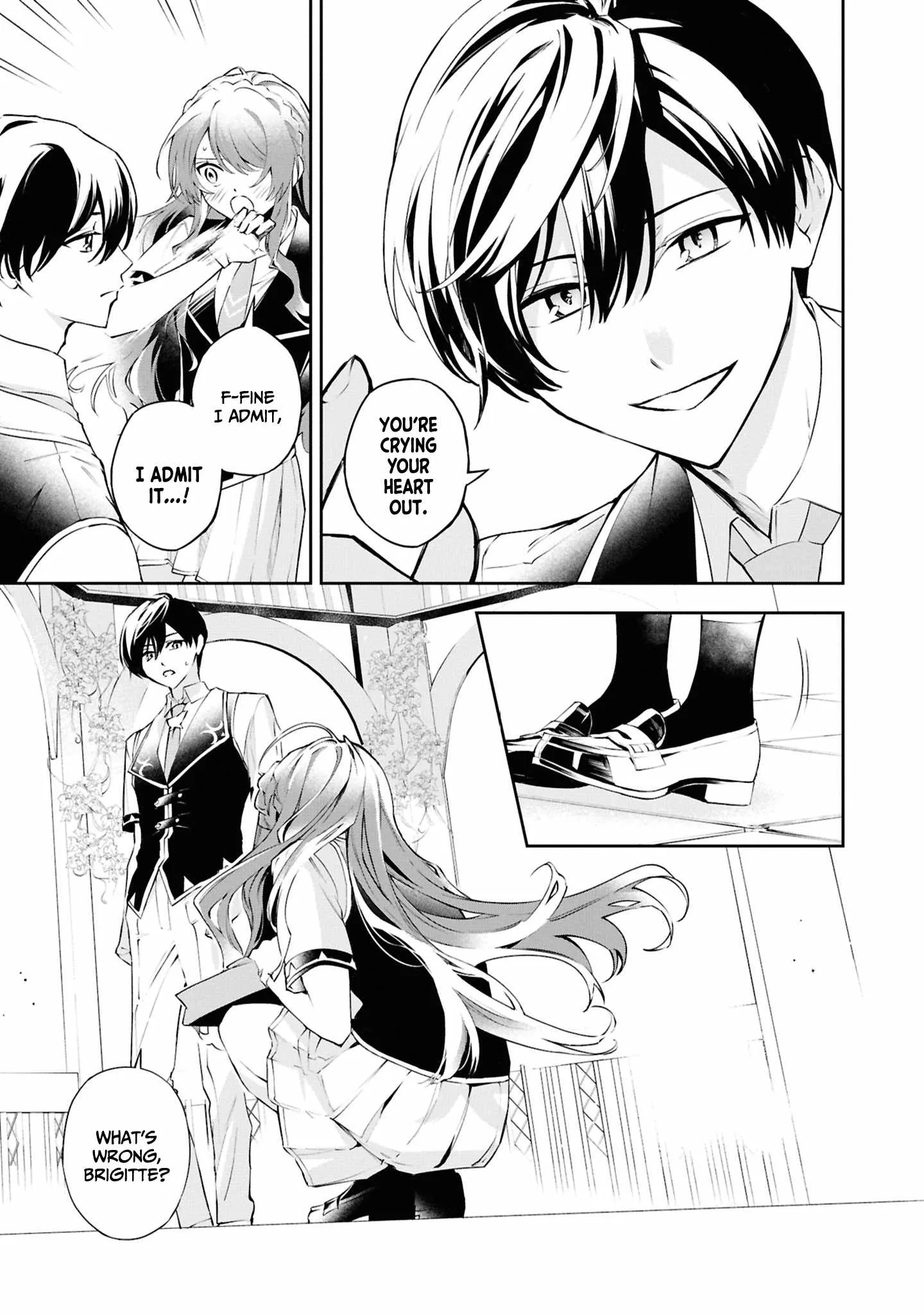 If the villainess and the villain were to meet and fall in love ~It seems the shunned heroine who formed a contract with an unnamed spirit is fighting with the nobleman yet again Chapter 24 page 28