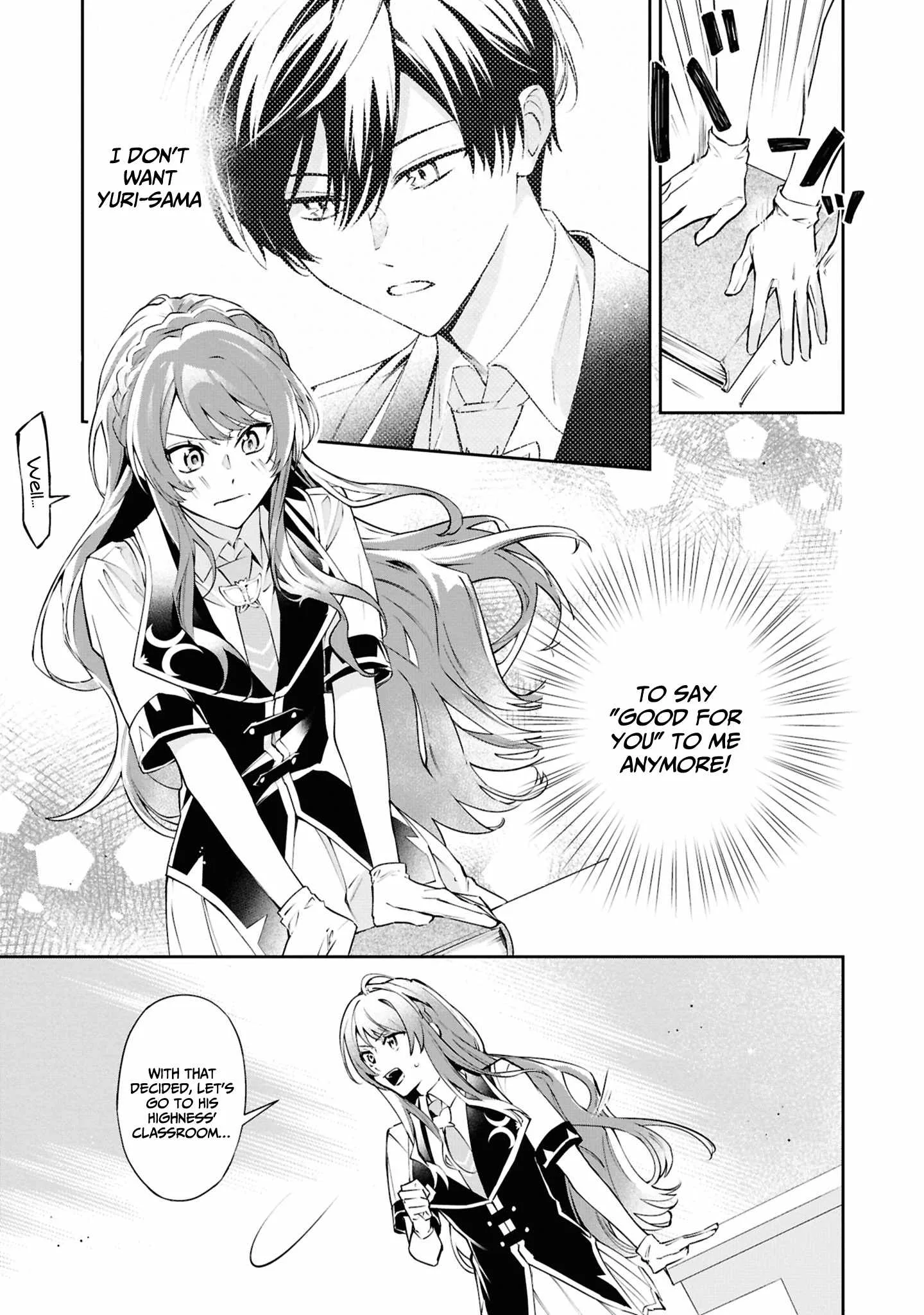 If the villainess and the villain were to meet and fall in love ~It seems the shunned heroine who formed a contract with an unnamed spirit is fighting with the nobleman yet again Chapter 25 page 10