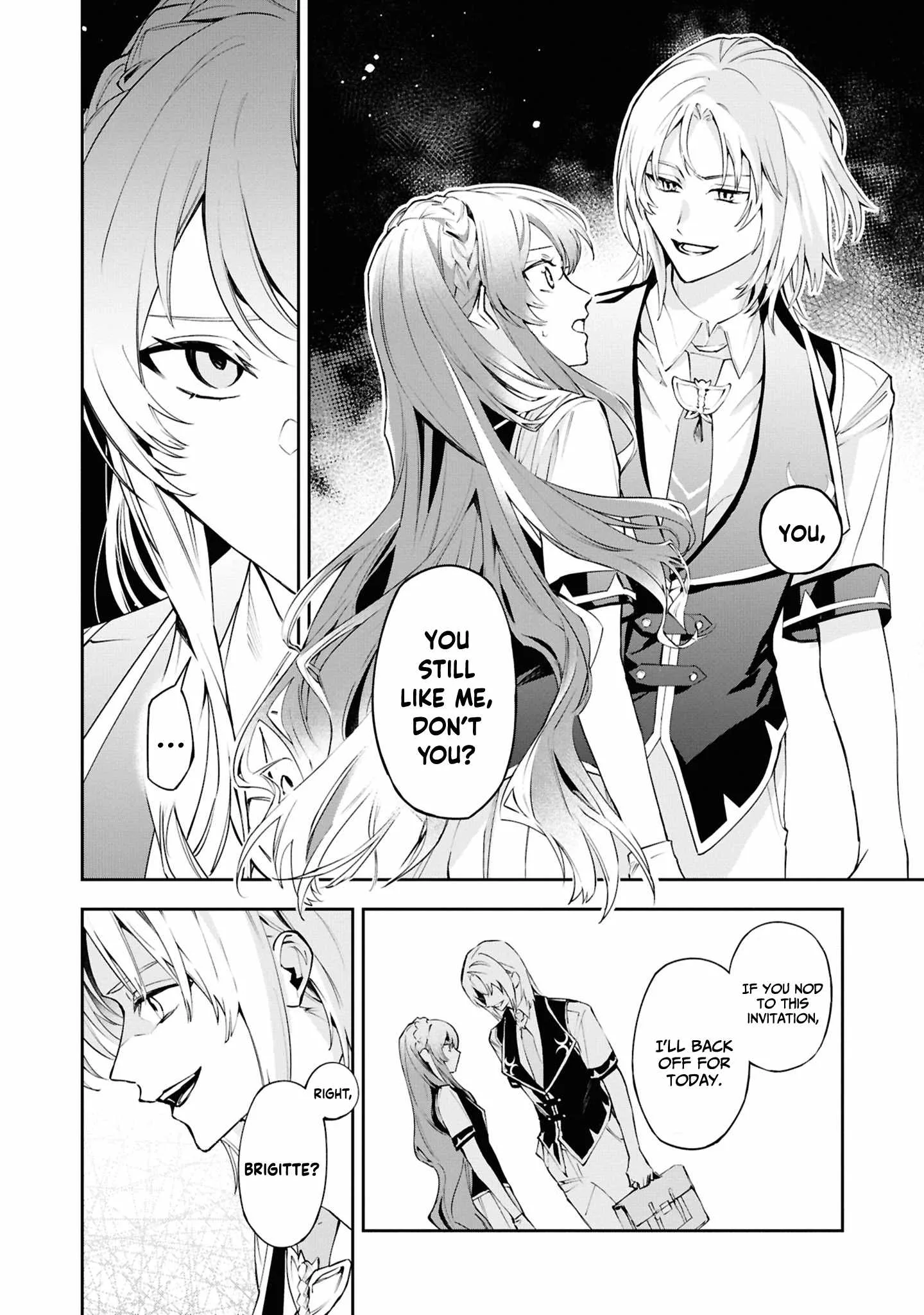 If the villainess and the villain were to meet and fall in love ~It seems the shunned heroine who formed a contract with an unnamed spirit is fighting with the nobleman yet again Chapter 25 page 19