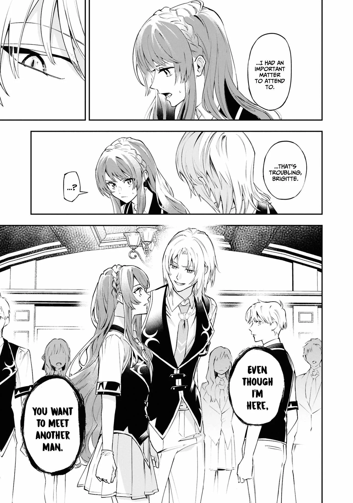 If the villainess and the villain were to meet and fall in love ~It seems the shunned heroine who formed a contract with an unnamed spirit is fighting with the nobleman yet again Chapter 25 page 16