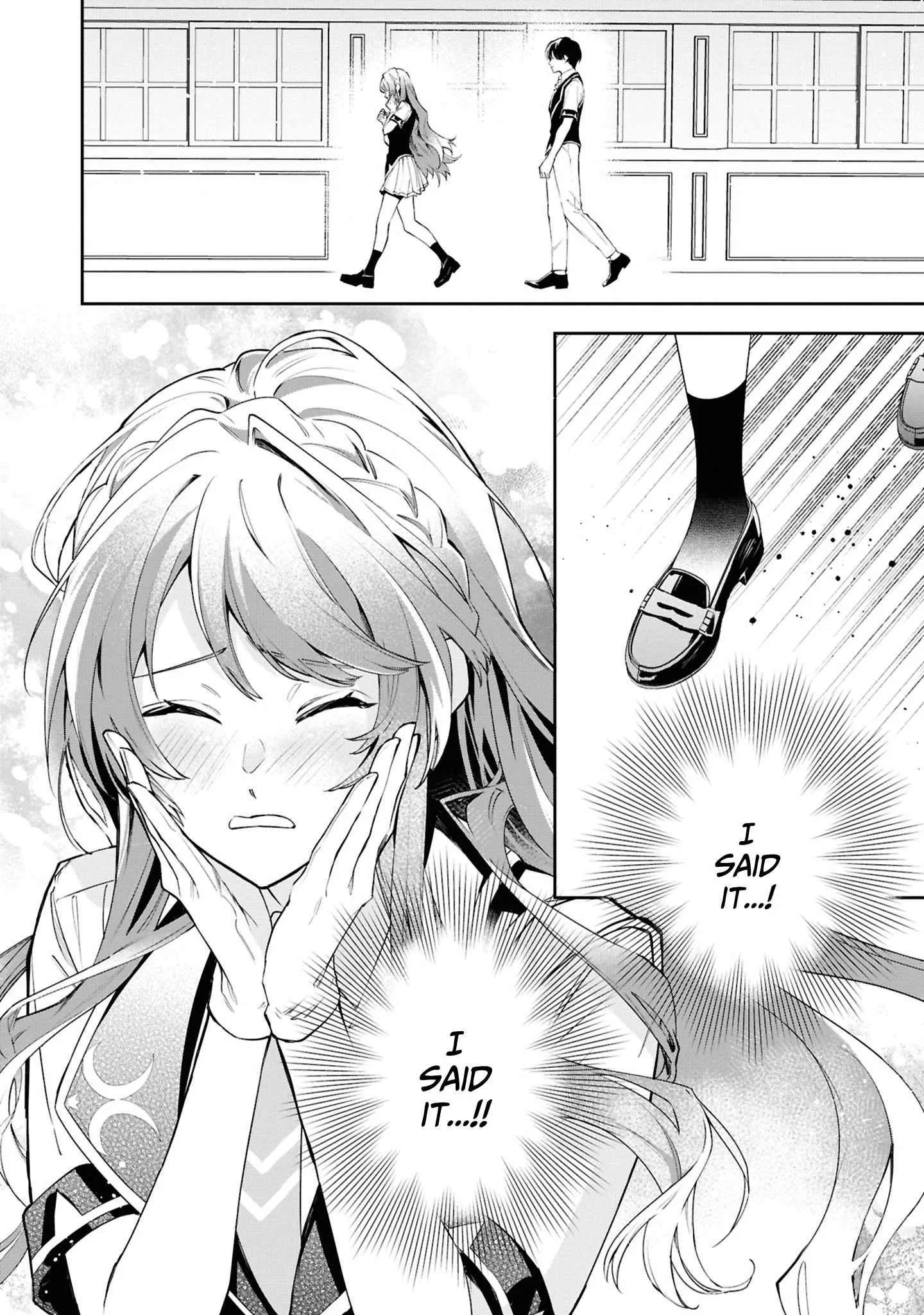 If the villainess and the villain were to meet and fall in love ~It seems the shunned heroine who formed a contract with an unnamed spirit is fighting with the nobleman yet again Chapter 25 page 30