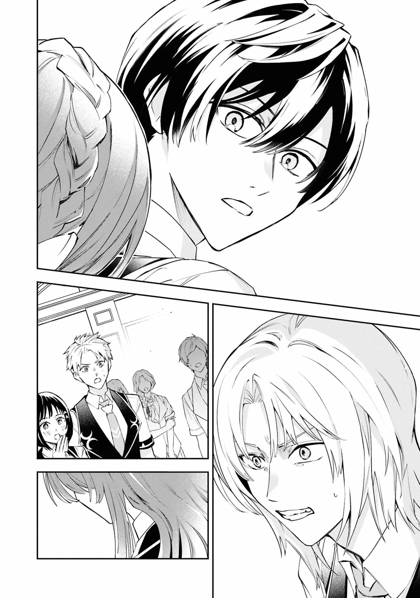 If the villainess and the villain were to meet and fall in love ~It seems the shunned heroine who formed a contract with an unnamed spirit is fighting with the nobleman yet again Chapter 25 page 28