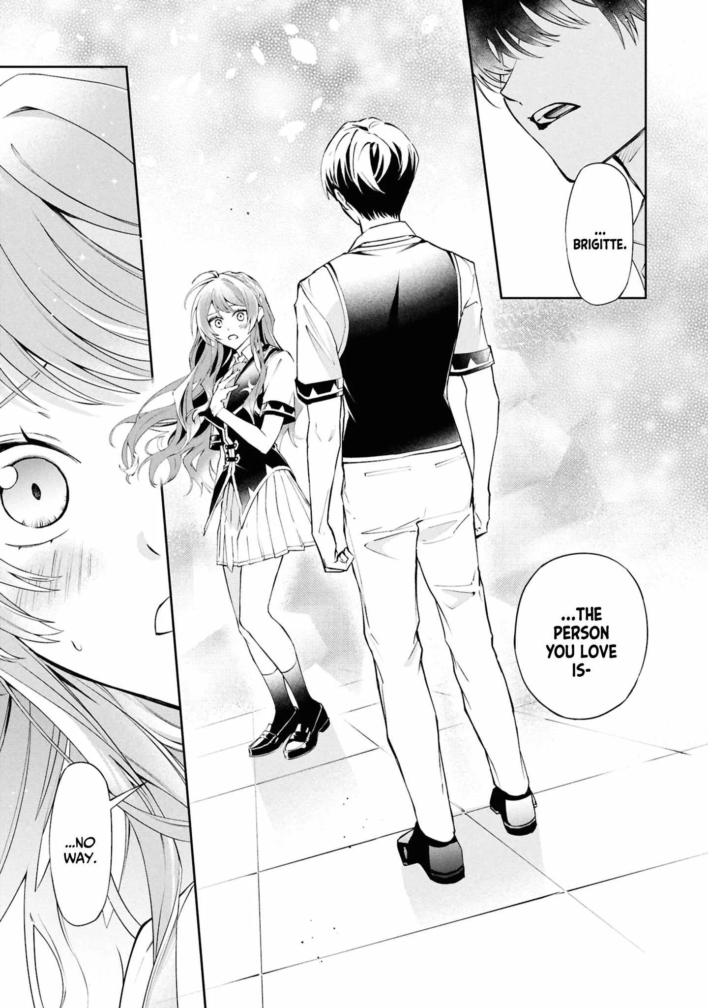 If the villainess and the villain were to meet and fall in love ~It seems the shunned heroine who formed a contract with an unnamed spirit is fighting with the nobleman yet again Chapter 26 page 2