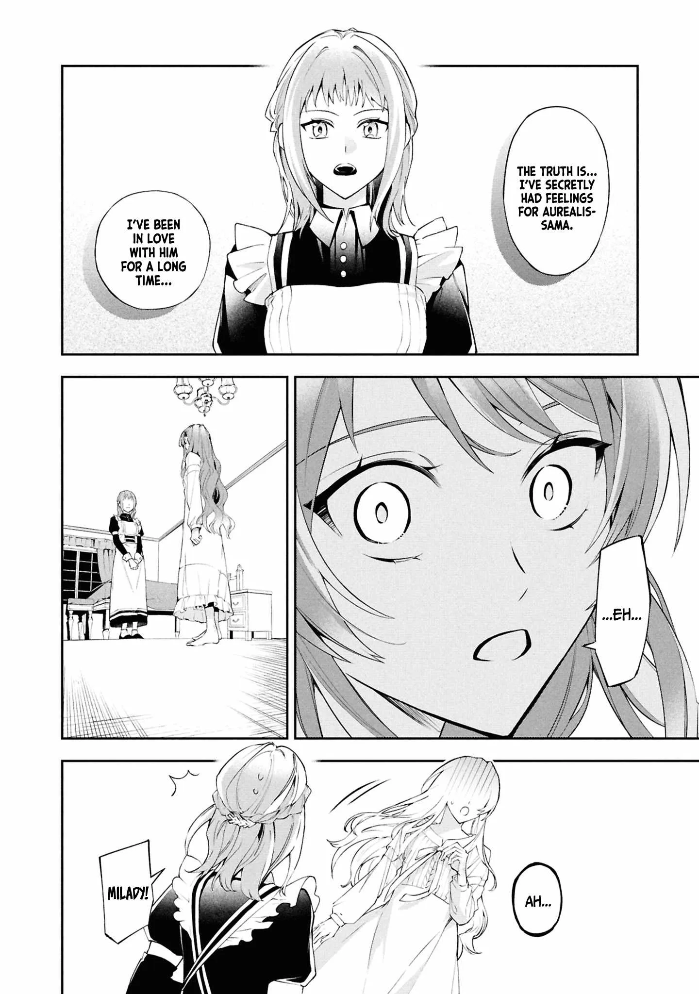 If the villainess and the villain were to meet and fall in love ~It seems the shunned heroine who formed a contract with an unnamed spirit is fighting with the nobleman yet again Chapter 26 page 11