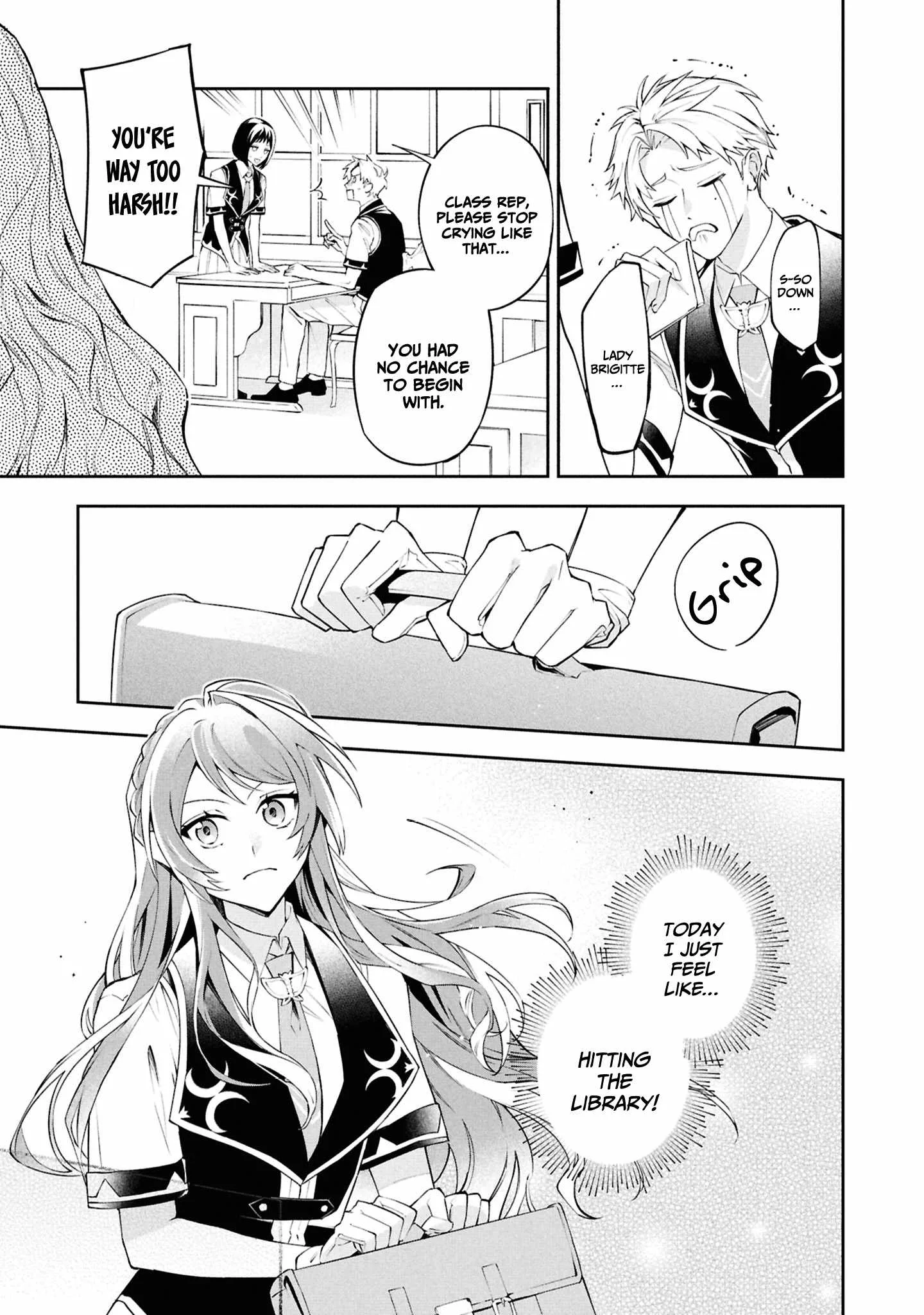 If the villainess and the villain were to meet and fall in love ~It seems the shunned heroine who formed a contract with an unnamed spirit is fighting with the nobleman yet again Chapter 26 page 16
