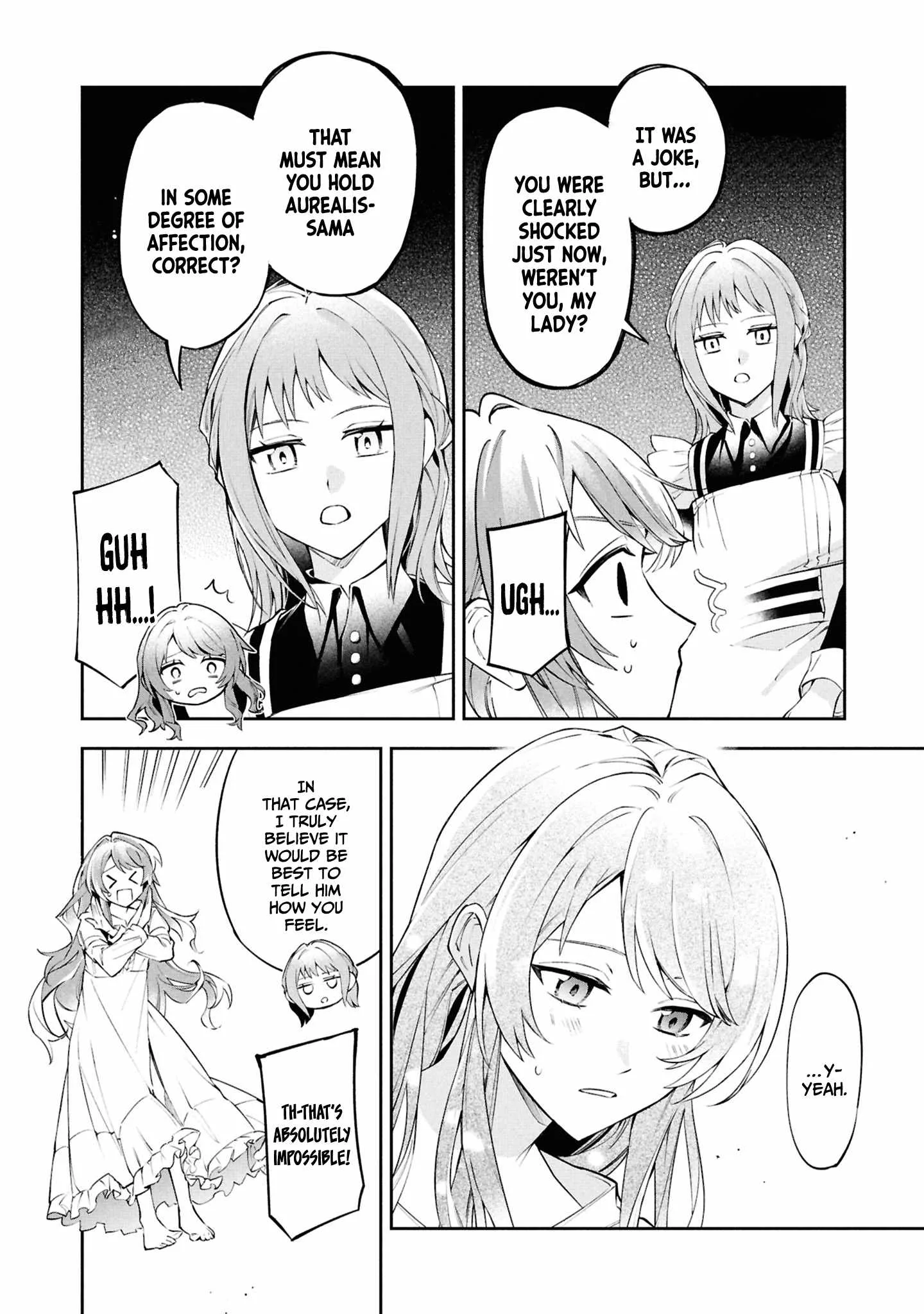 If the villainess and the villain were to meet and fall in love ~It seems the shunned heroine who formed a contract with an unnamed spirit is fighting with the nobleman yet again Chapter 26 page 13