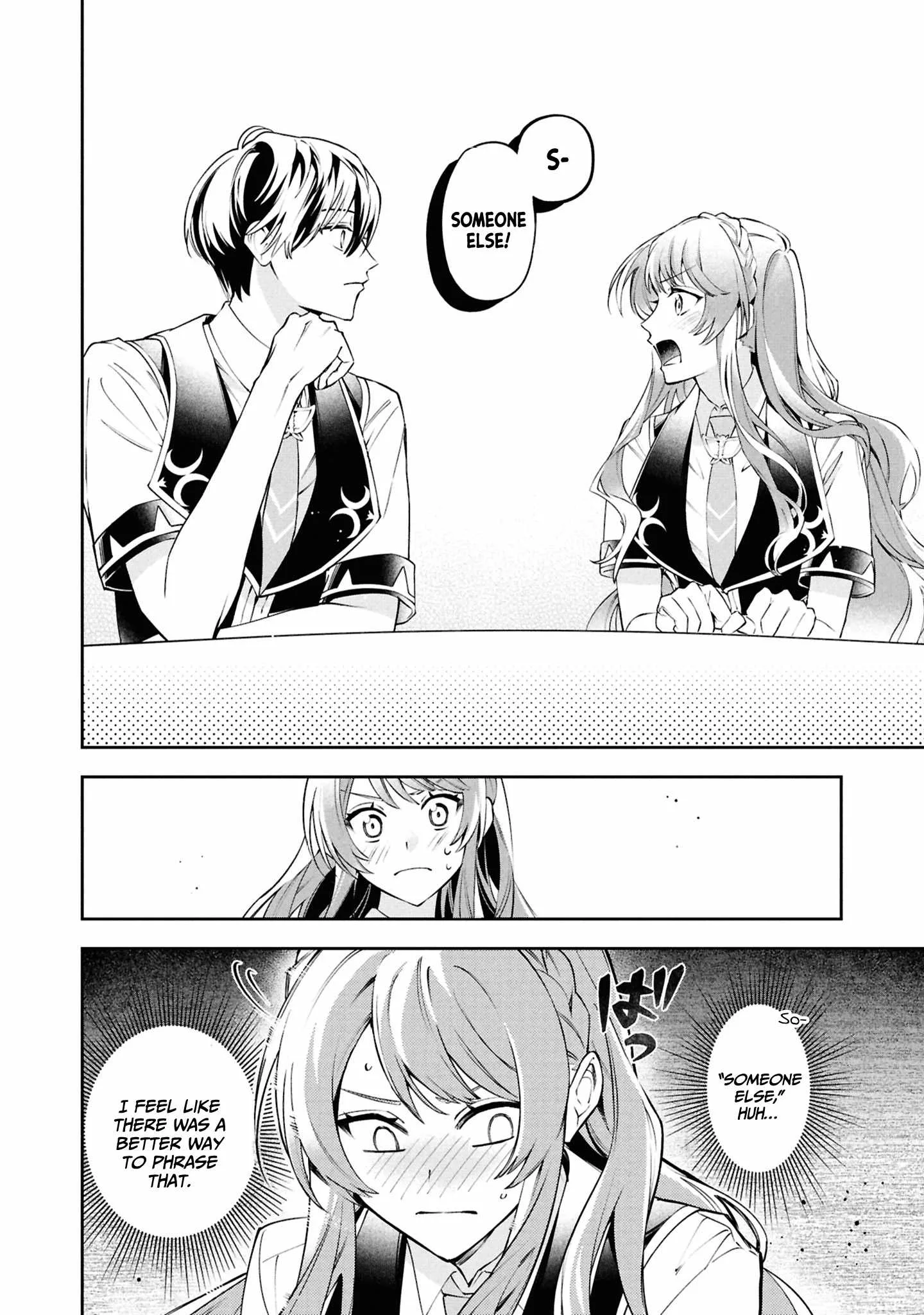 If the villainess and the villain were to meet and fall in love ~It seems the shunned heroine who formed a contract with an unnamed spirit is fighting with the nobleman yet again Chapter 26 page 23
