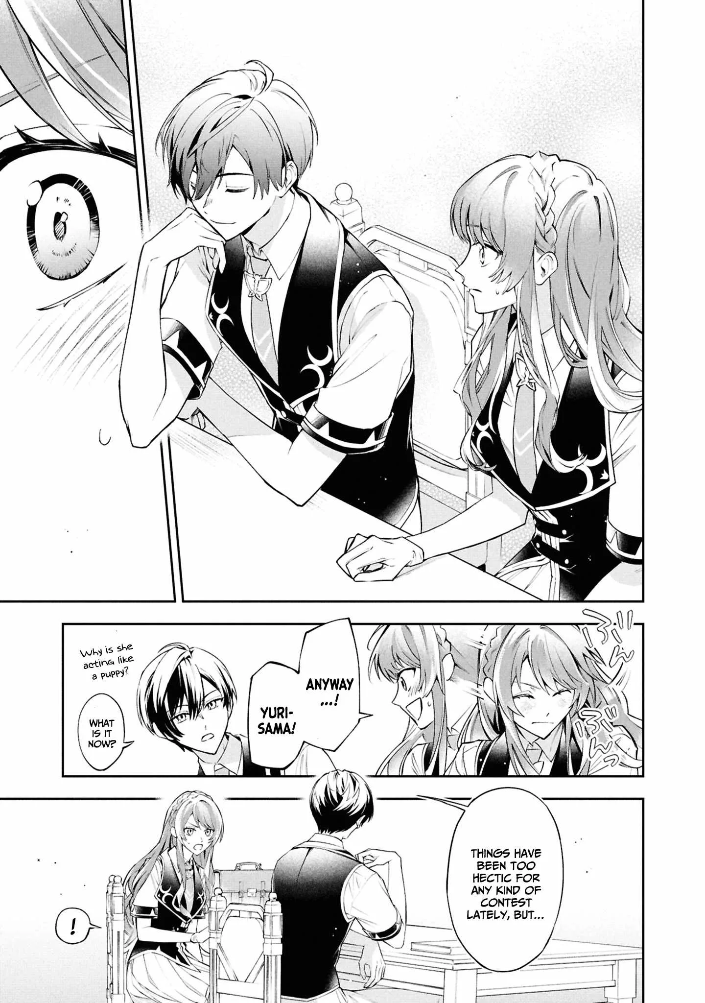 If the villainess and the villain were to meet and fall in love ~It seems the shunned heroine who formed a contract with an unnamed spirit is fighting with the nobleman yet again Chapter 26 page 26